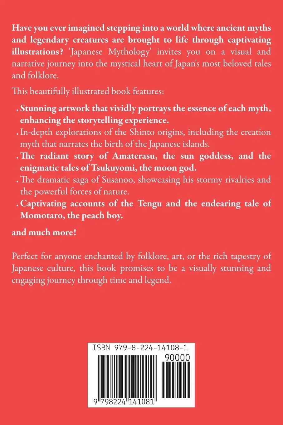 Rückseite: 9798224141081 | Japanese Mythology | Melissa Smith | Taschenbuch | Englisch | 2024