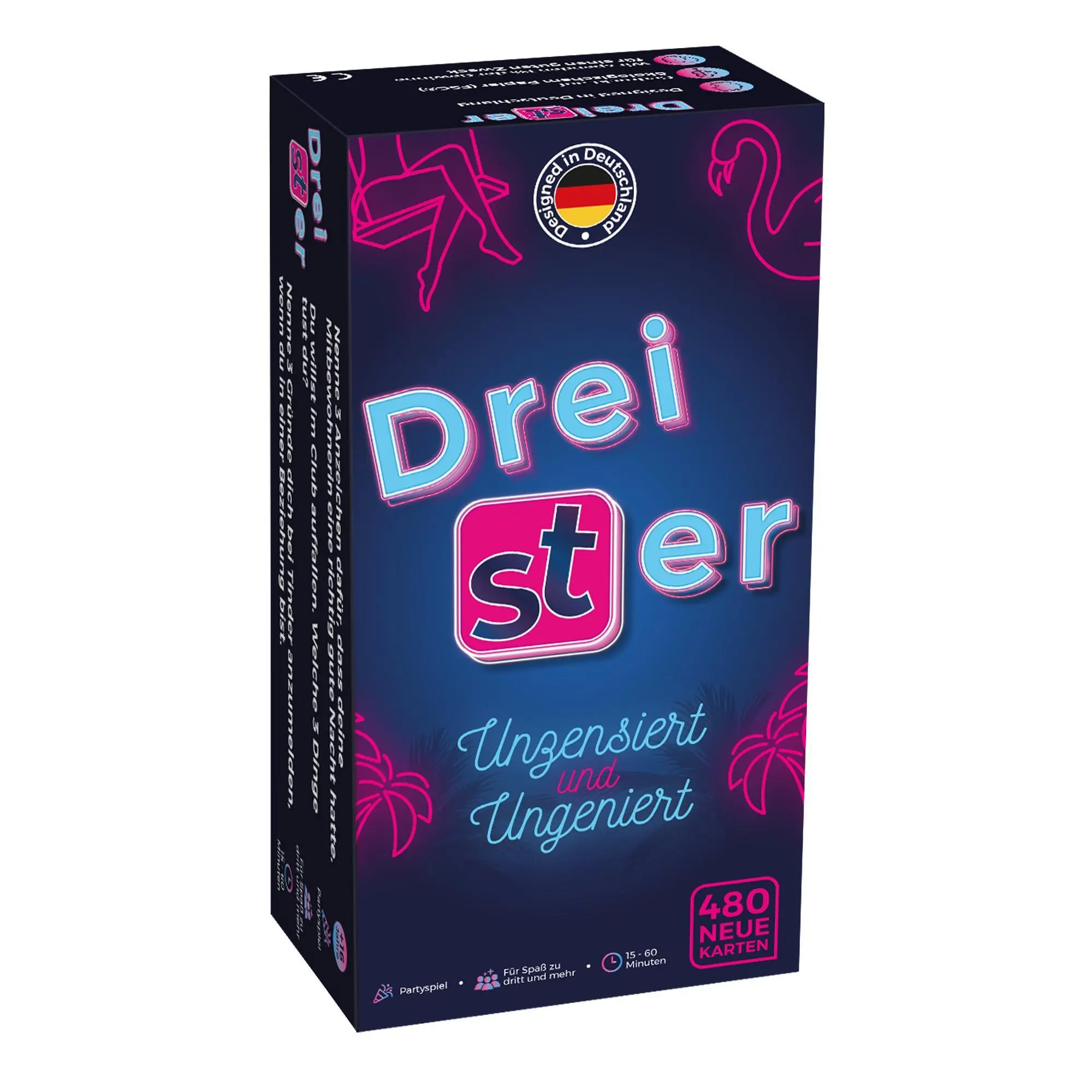 Cover: 3770011991181 | Dreister - Das Partyspiel | Unzensiert und Ungeniert | Brissy (u. a.)