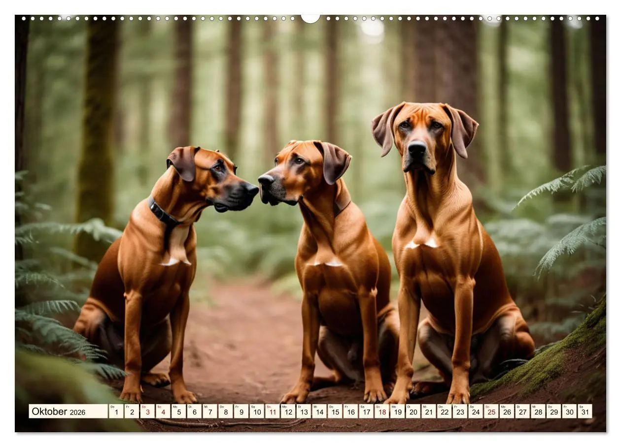 Bild: 9783457391181 | Rhodesian Ridgeback - Athlet mit Rückenkamm (hochwertiger Premium...
