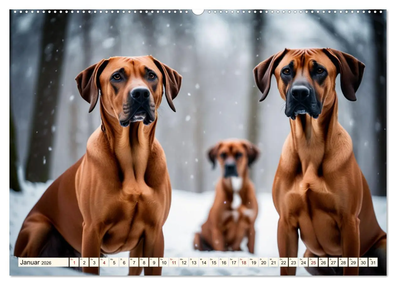 Bild: 9783457391181 | Rhodesian Ridgeback - Athlet mit Rückenkamm (hochwertiger Premium...