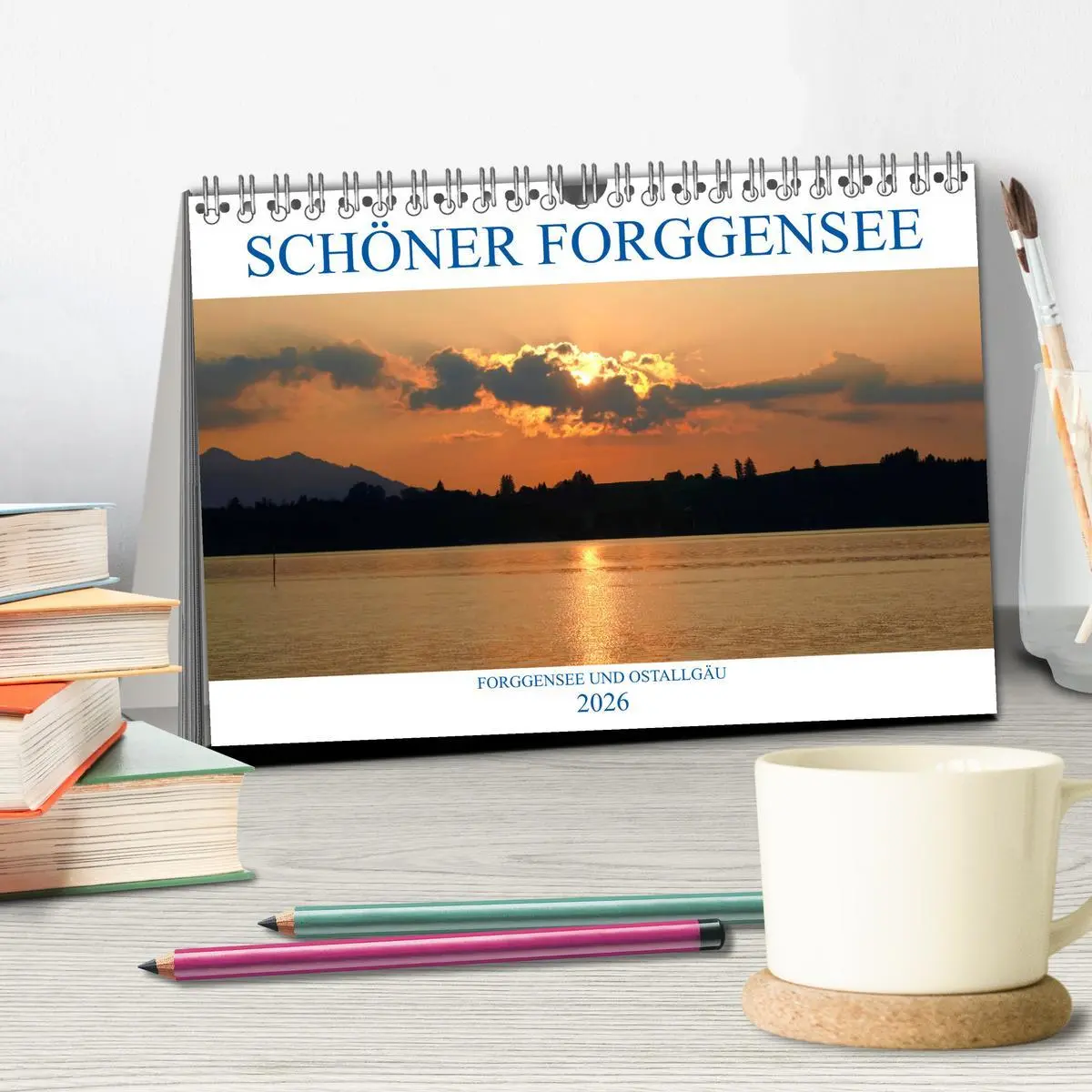 Bild: 9783457771181 | Schöner Forggensee (Tischkalender 2026 DIN A5 quer), CALVENDO...