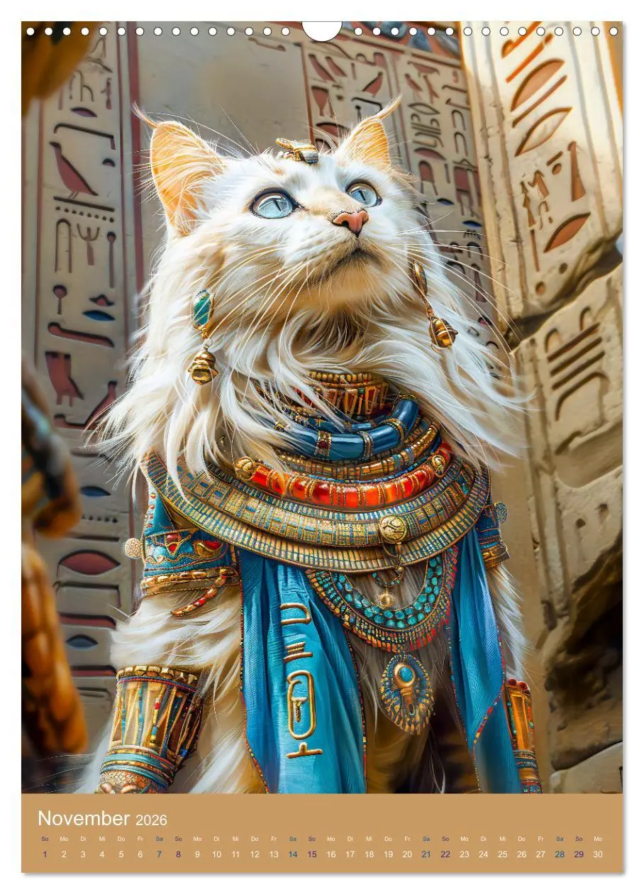 Bild: 9783516241181 | Ägyptens Katzen - Göttliche Eleganz im Stile der Pharaonen...