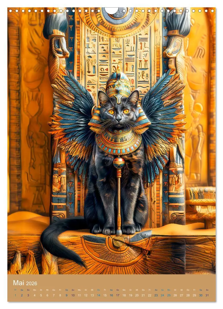 Bild: 9783516241181 | Ägyptens Katzen - Göttliche Eleganz im Stile der Pharaonen...
