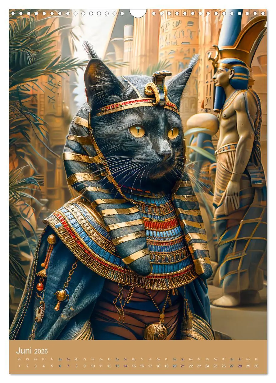 Bild: 9783516241181 | Ägyptens Katzen - Göttliche Eleganz im Stile der Pharaonen...