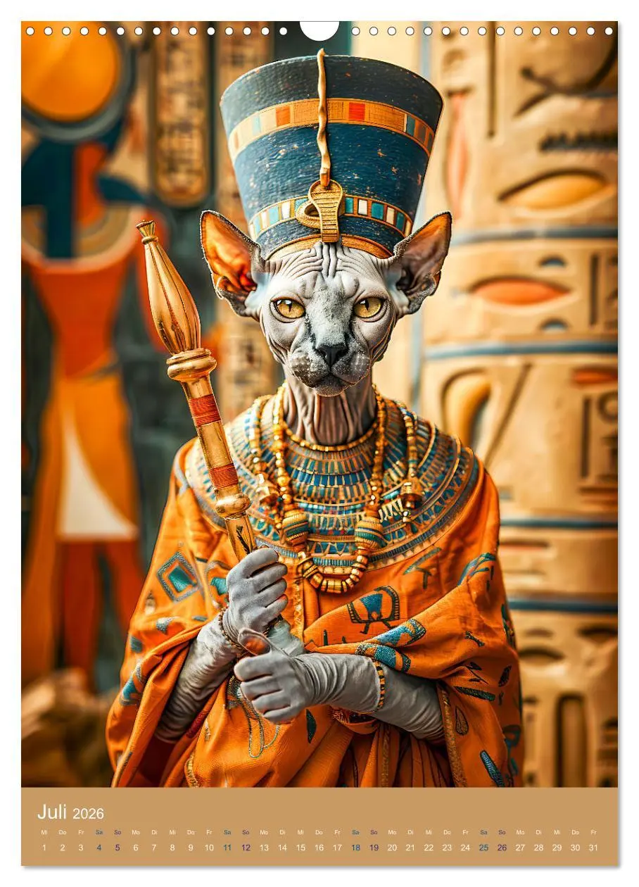 Bild: 9783516241181 | Ägyptens Katzen - Göttliche Eleganz im Stile der Pharaonen...