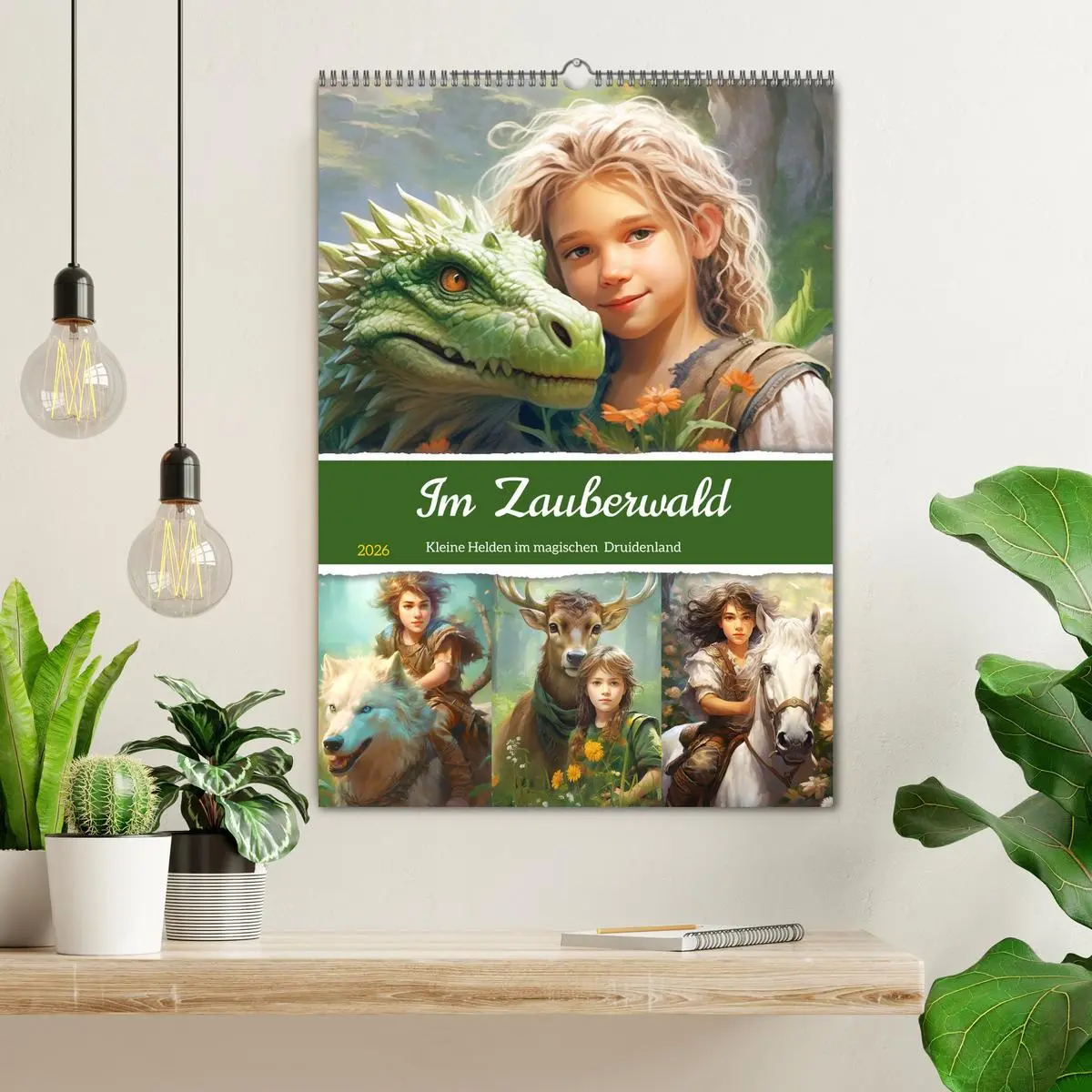 Bild: 9783516311181 | Im Zauberwald. Kleine Helden im magischen Druidenland (Wandkalender...