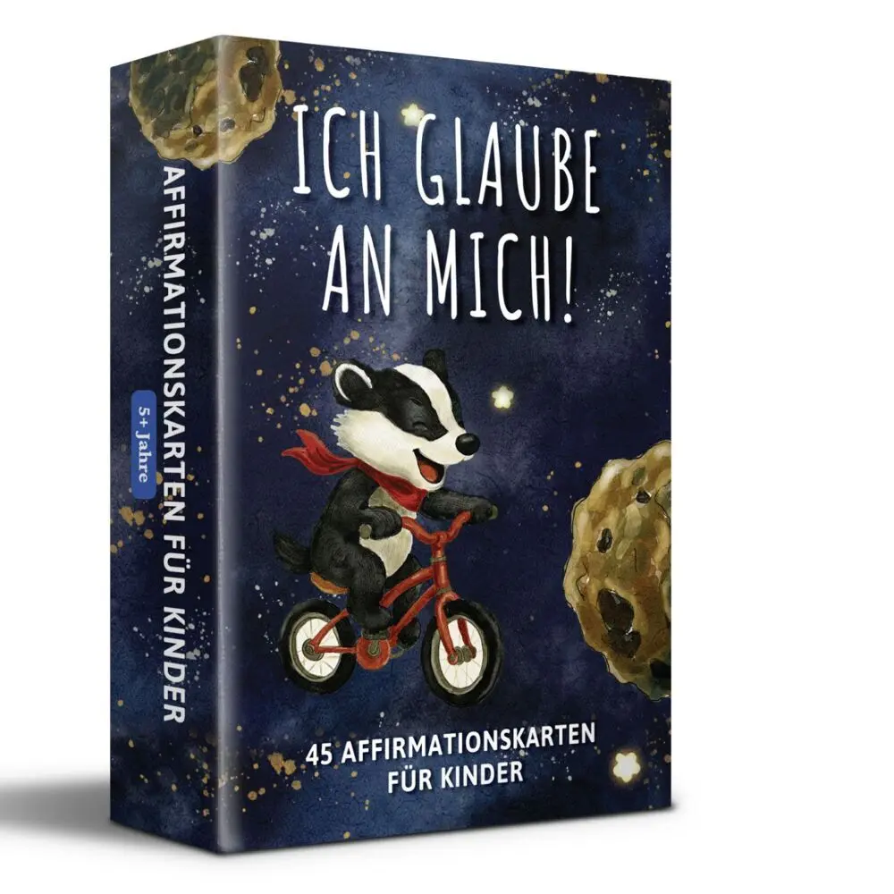 Ich glaube an mich! - 45 Affirmationskarten für Kinder