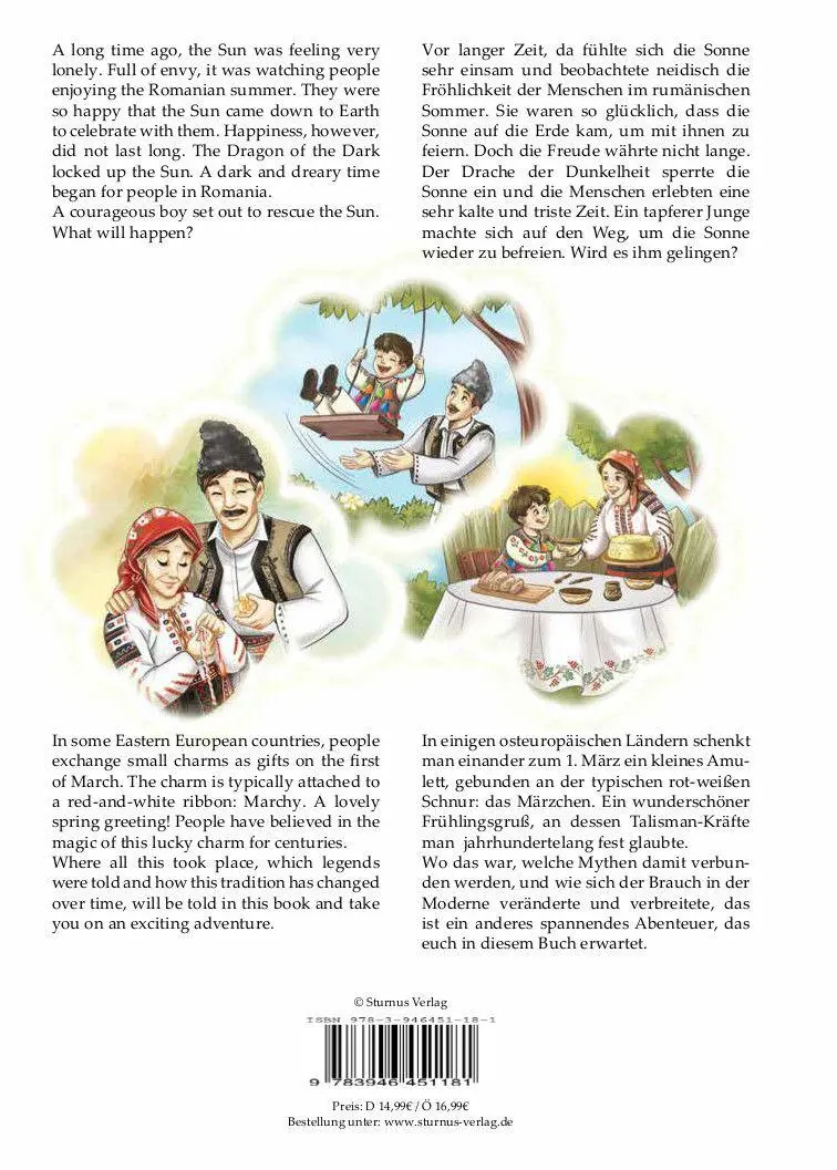 Rückseite: 9783946451181 | Das Märzchenbuch: Brauch und Legende | Marchy: Custom and Legend