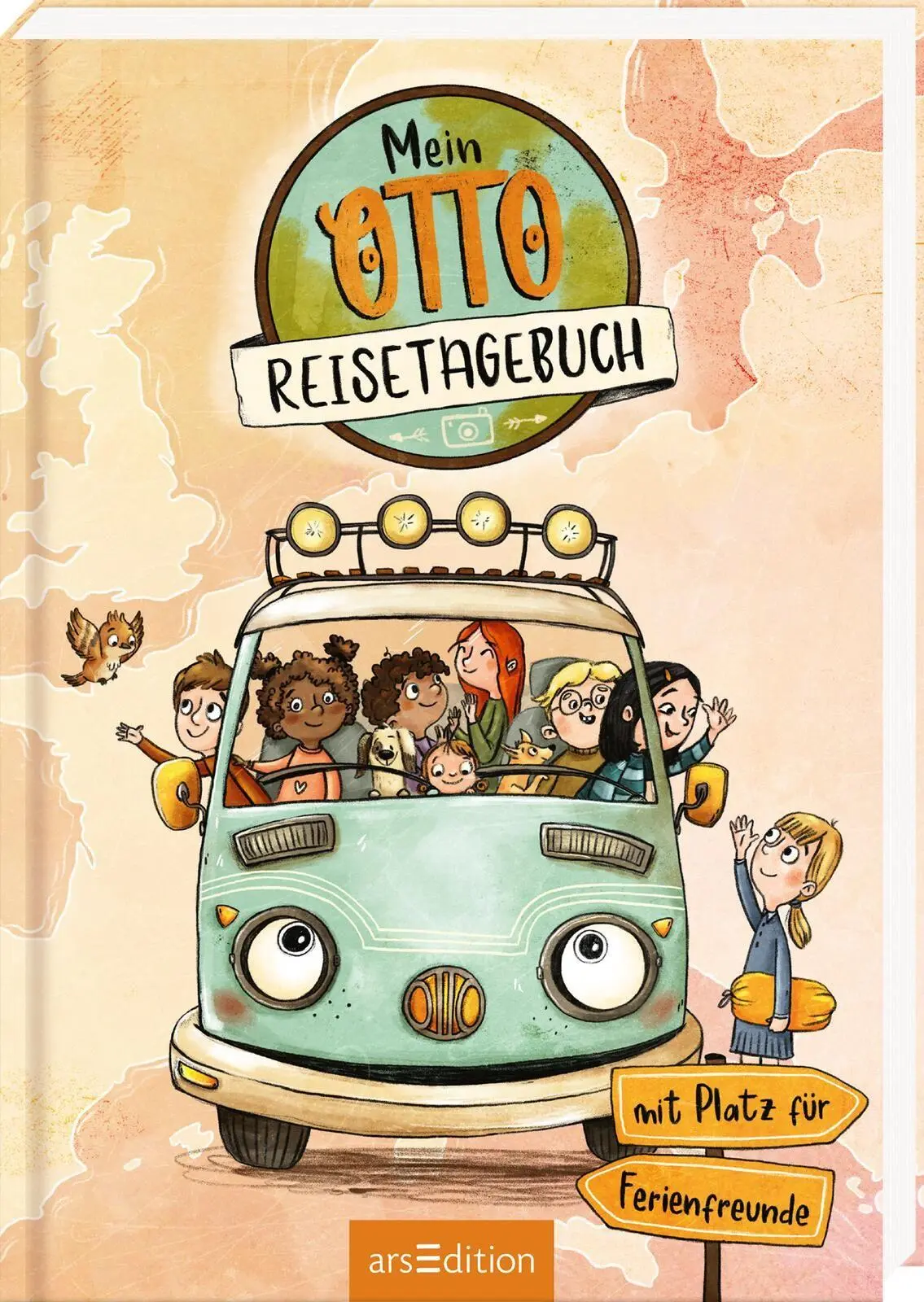 Cover: 4014489131281 | OTTO fährt los - Mein Reisetagebuch | Mit Platz für Ferienfreunde