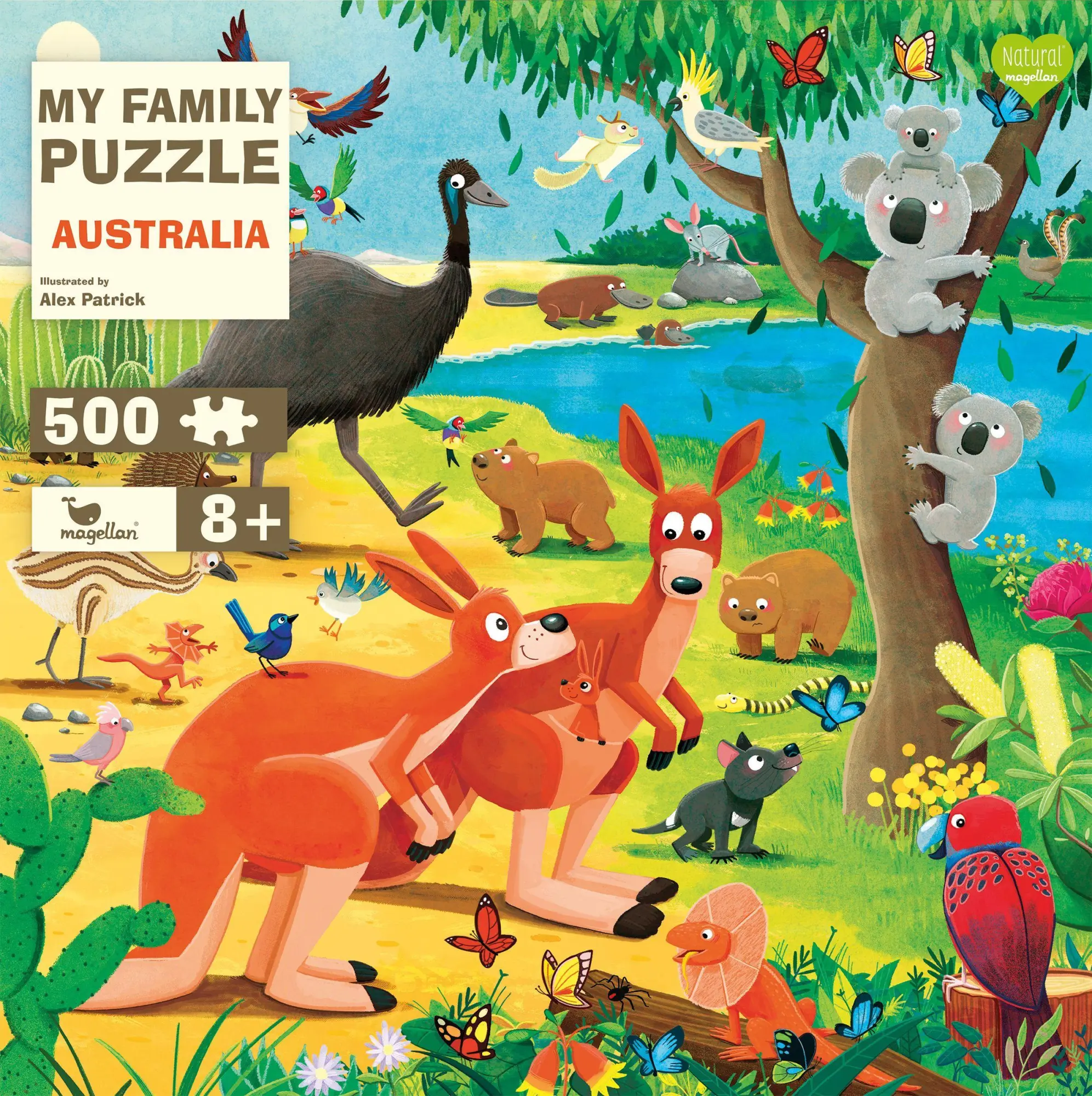 Cover: 4260671131281 | My Family Puzzle - Australia | Spiel | My Family Puzzle | N3128 | 2023