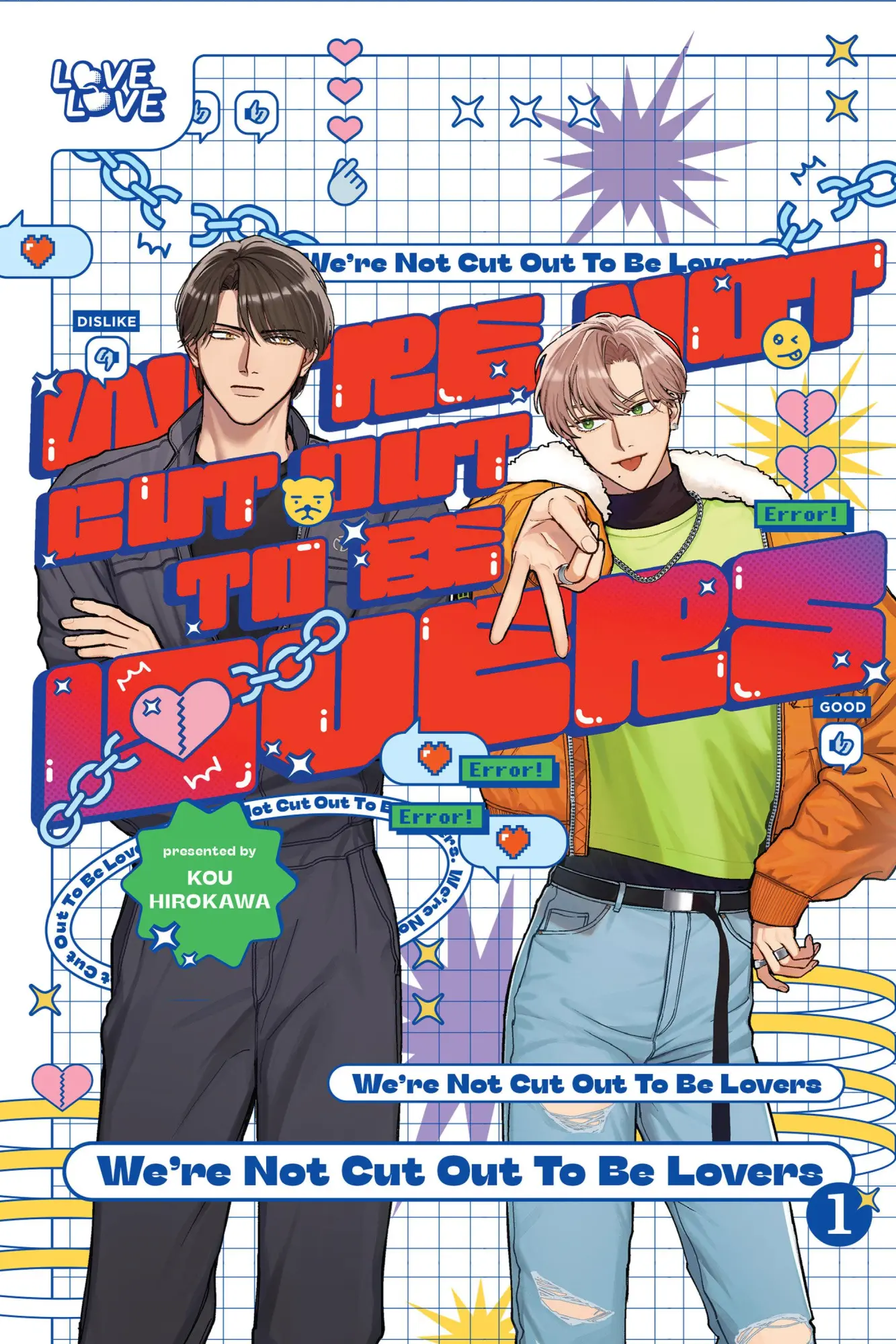 Cover: 9781427881281 | We're Not Cut Out to Be Lovers, Volume 1 | Kou Hirokawa | Taschenbuch