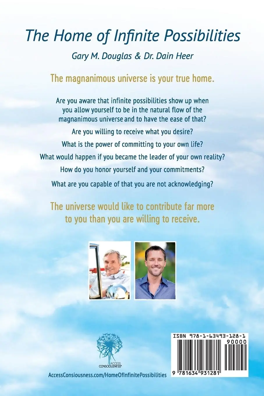 Rückseite: 9781634931281 | The Home of Infinite Possibilities | Gary M. Douglas (u. a.) | Buch