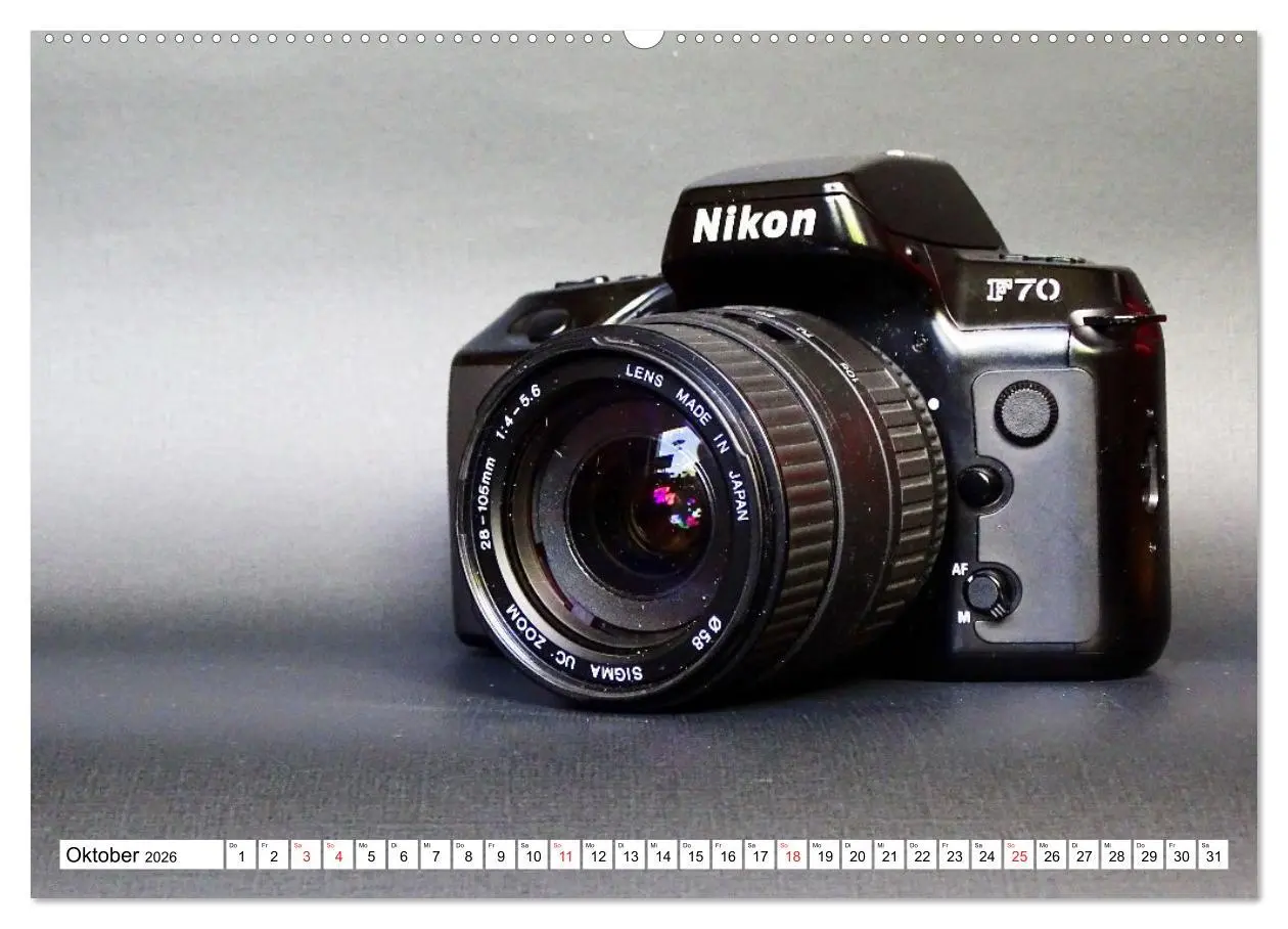 Bild: 9783457521281 | Analog fotografieren (Wandkalender 2026 DIN A2 quer), CALVENDO...