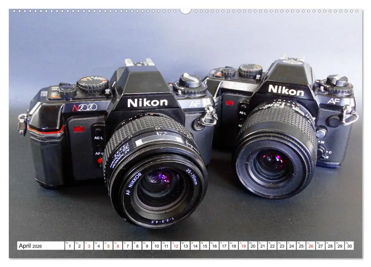 Bild: 9783457521281 | Analog fotografieren (Wandkalender 2026 DIN A2 quer), CALVENDO...