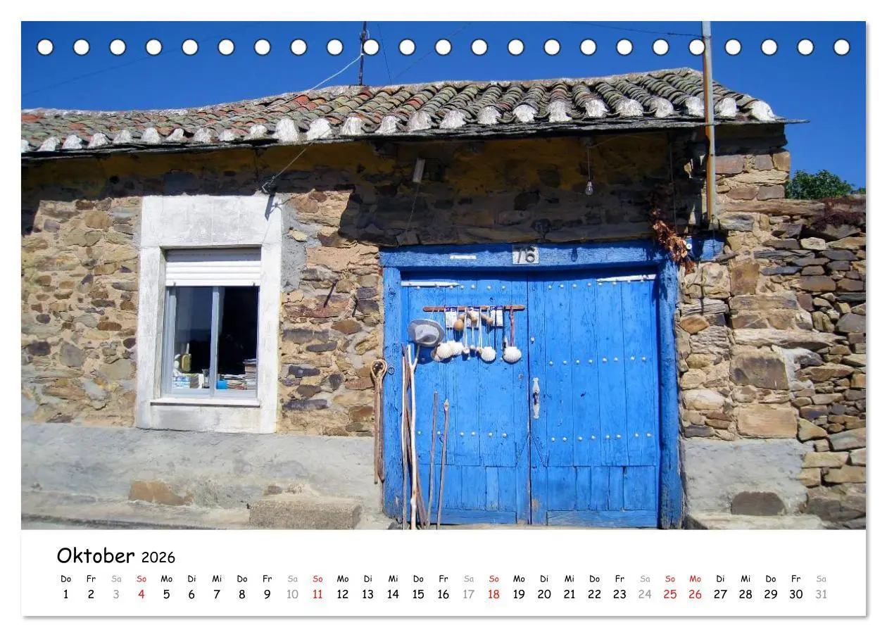 Bild: 9783516091281 | Camino Frances - Jakobsweg (Tischkalender 2026 DIN A5 quer),...
