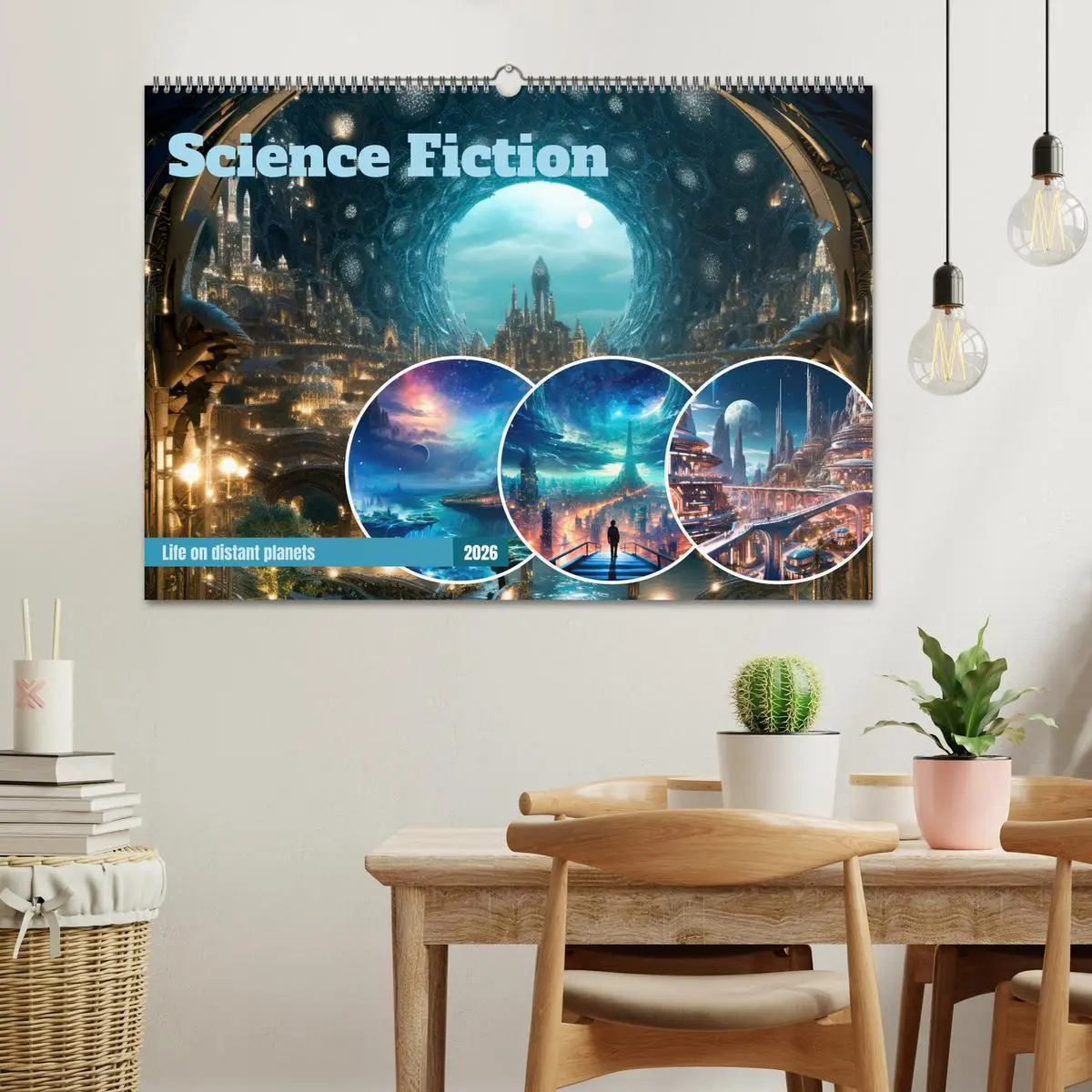 Bild: 9783516541281 | SCIENCE FICTION Life on distant planets (Wall Calendar 2026 DIN A2...