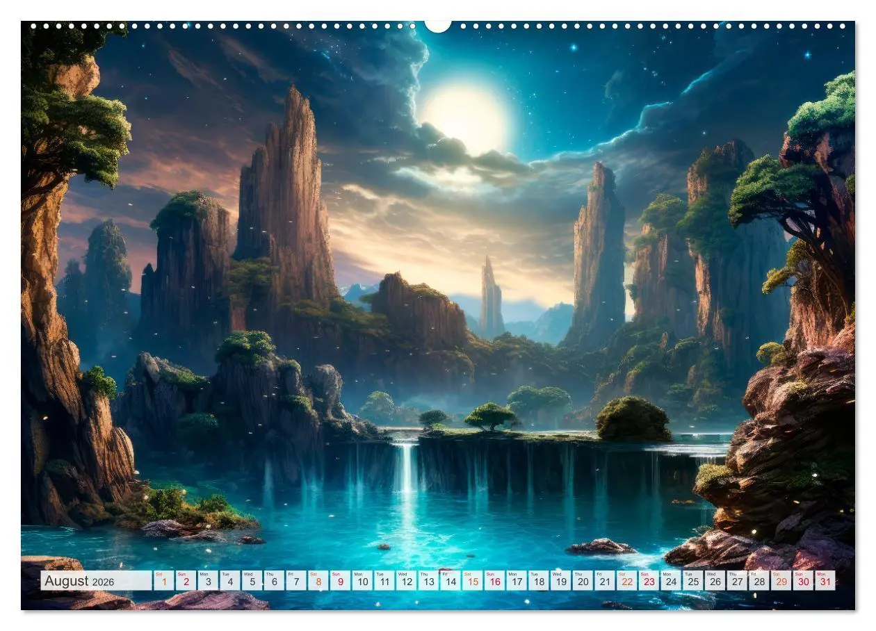 Bild: 9783516541281 | SCIENCE FICTION Life on distant planets (Wall Calendar 2026 DIN A2...