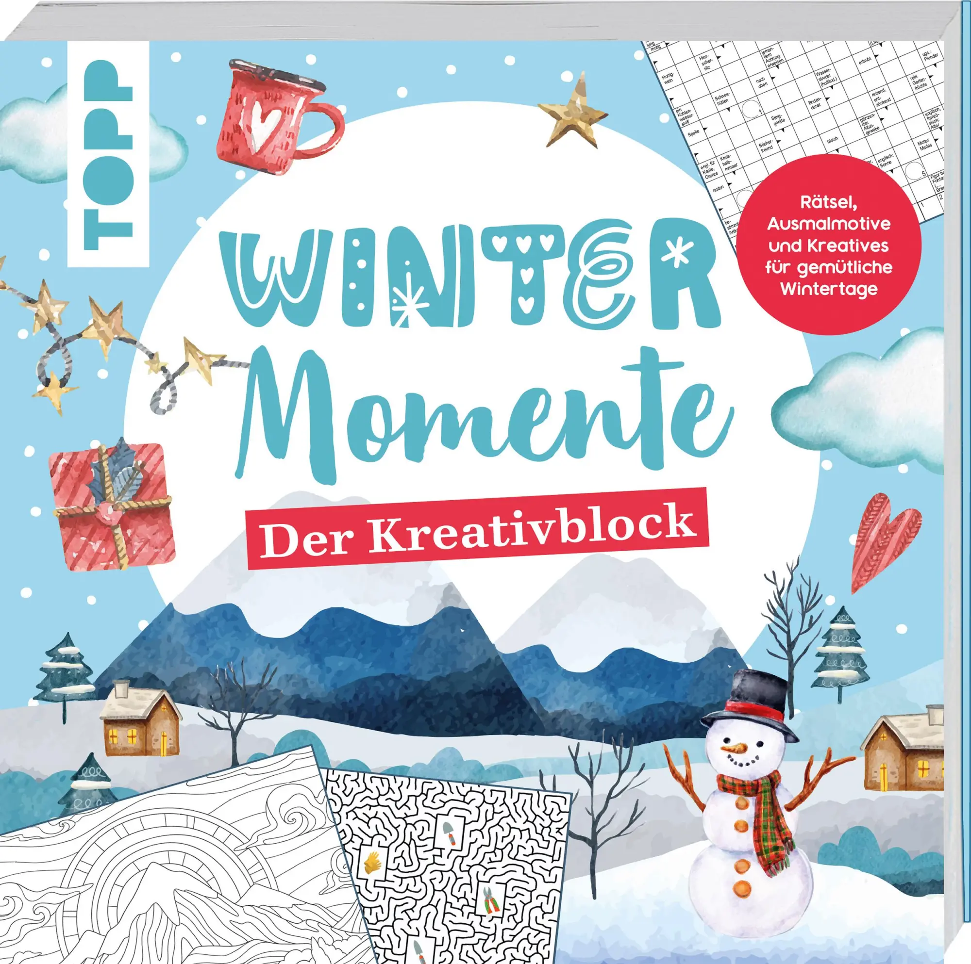 Cover: 9783735881281 | Winter-Momente. Der Kreativblock | Frechverlag | Taschenbuch | 160 S.
