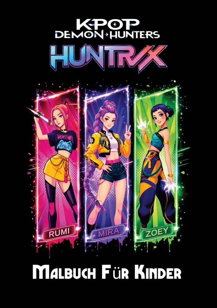 Cover: 9789403911281 | K-Pop Demon Hunters Malbuch für Kinder | Bunnag Tippada | Taschenbuch