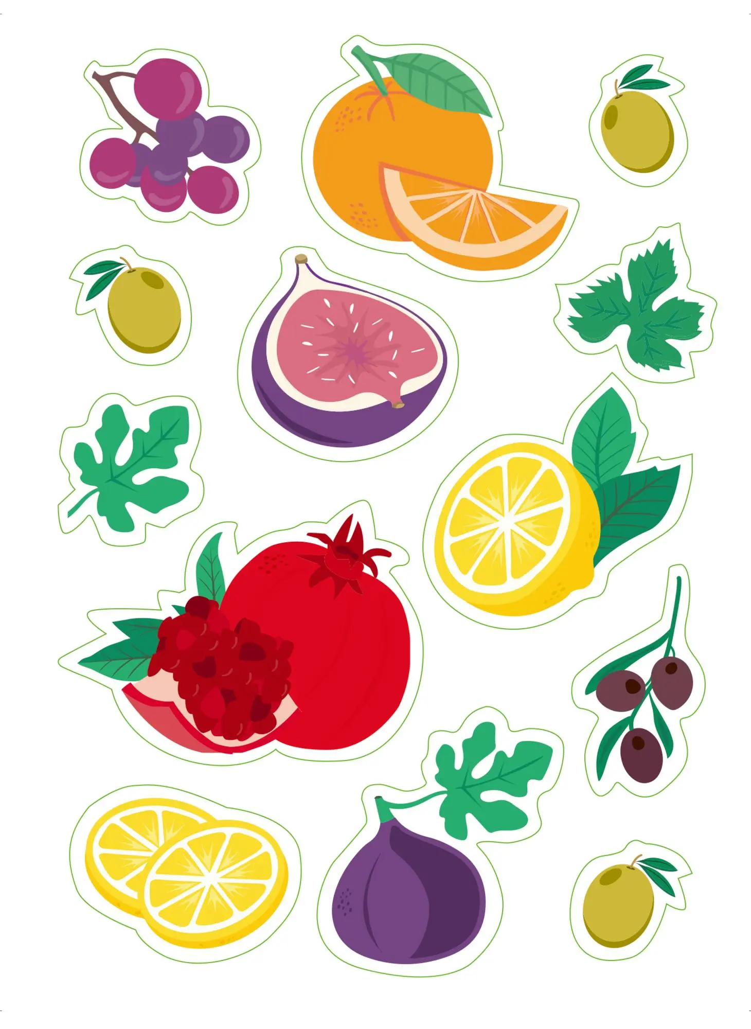 Bild: 4041433881381 | Küchensticker &amp; Etiketten - Kaliméra | Alina Sawallisch | Taschenbuch