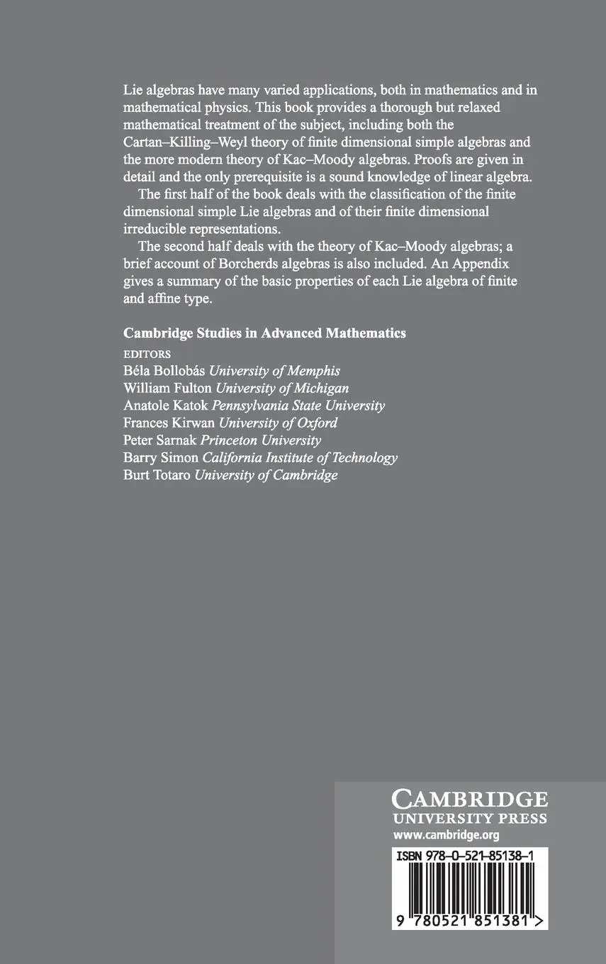 Rückseite: 9780521851381 | Lie Algebras of Finite and Affine Type | Roger Carter | Buch | 2016