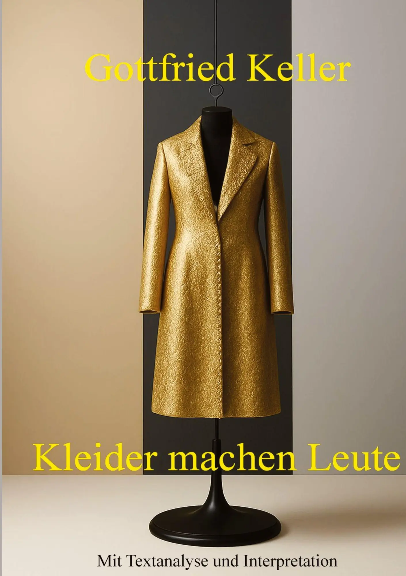 Cover: 9783384701381 | Kleider machen Leute | Mit Textanalyse und Interpretation - Großdruck