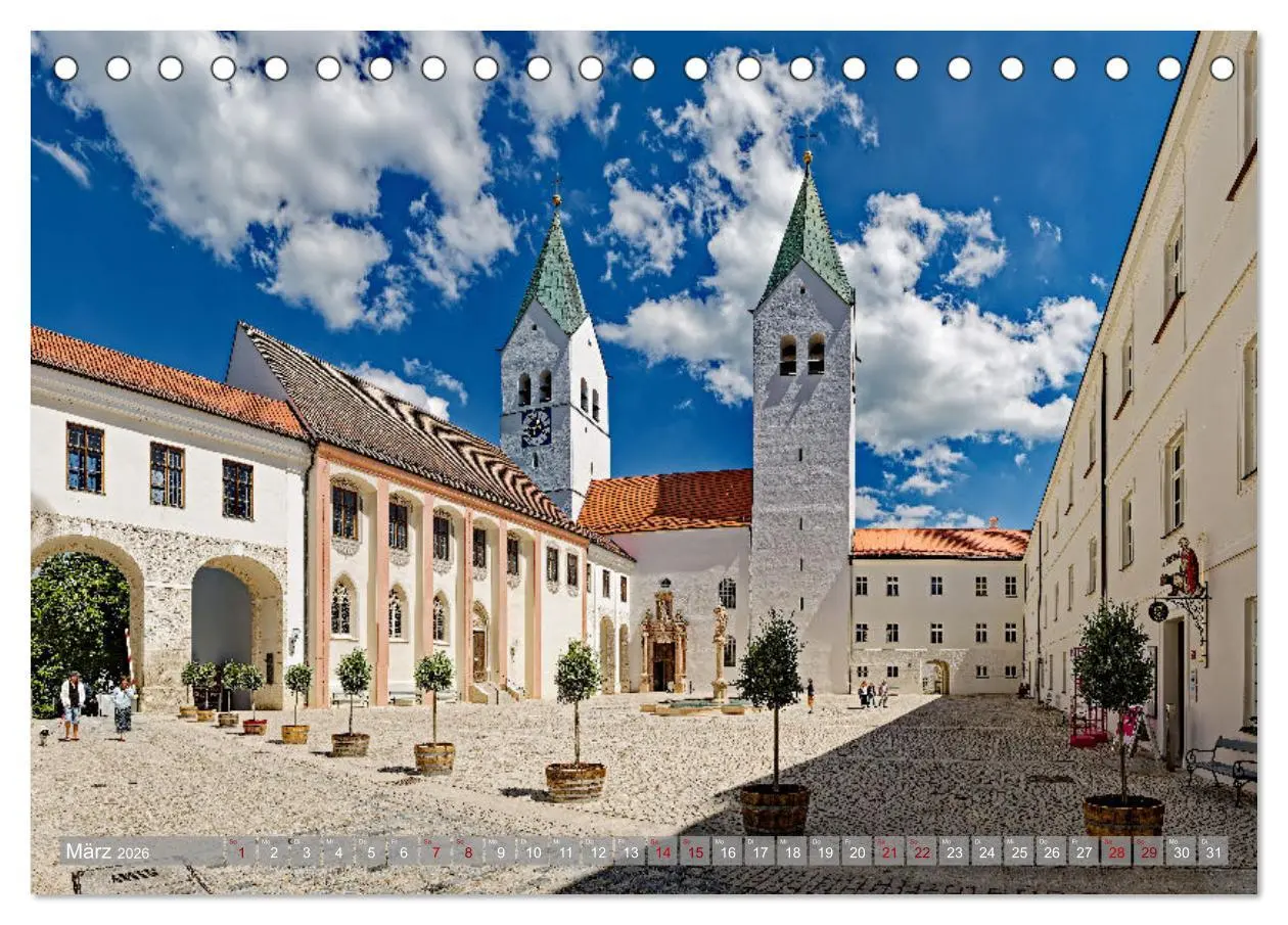 Bild: 9783457371381 | Freising - 1300 Jahre Korbinian (Tischkalender 2026 DIN A5 quer),...