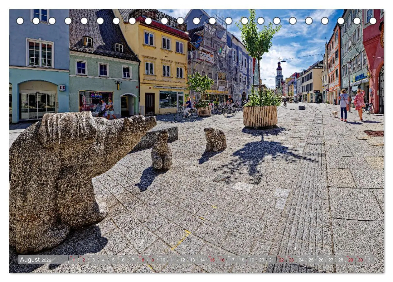 Bild: 9783457371381 | Freising - 1300 Jahre Korbinian (Tischkalender 2026 DIN A5 quer),...