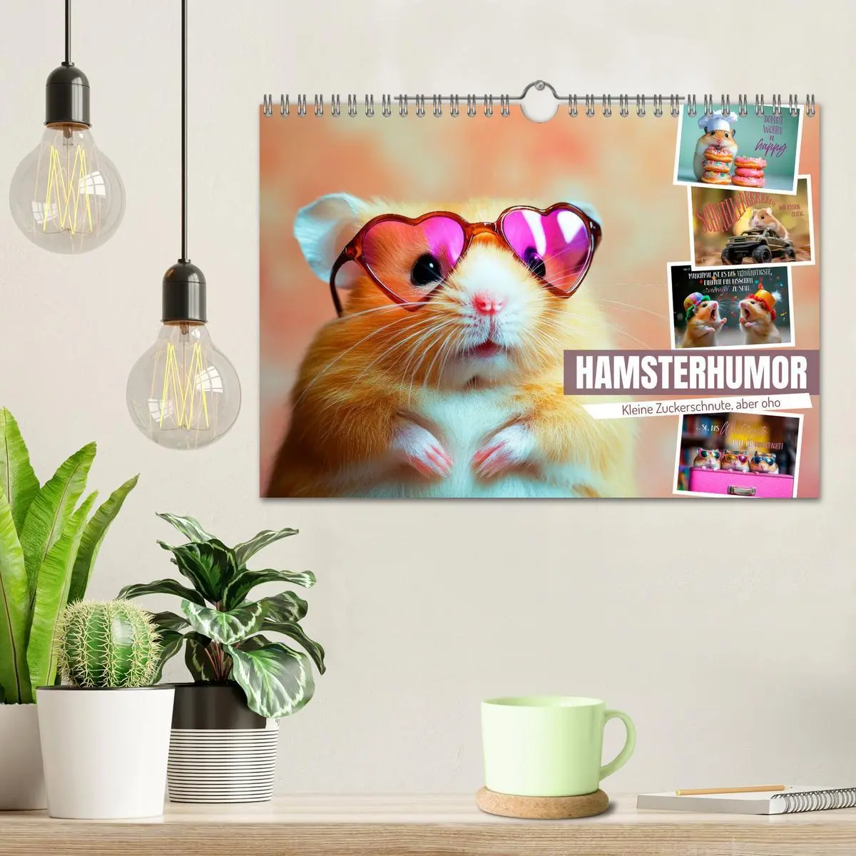 Bild: 9783457991381 | Hamsterhumor - Kleine Zuckerschnute, aber oho (Wandkalender 2026...