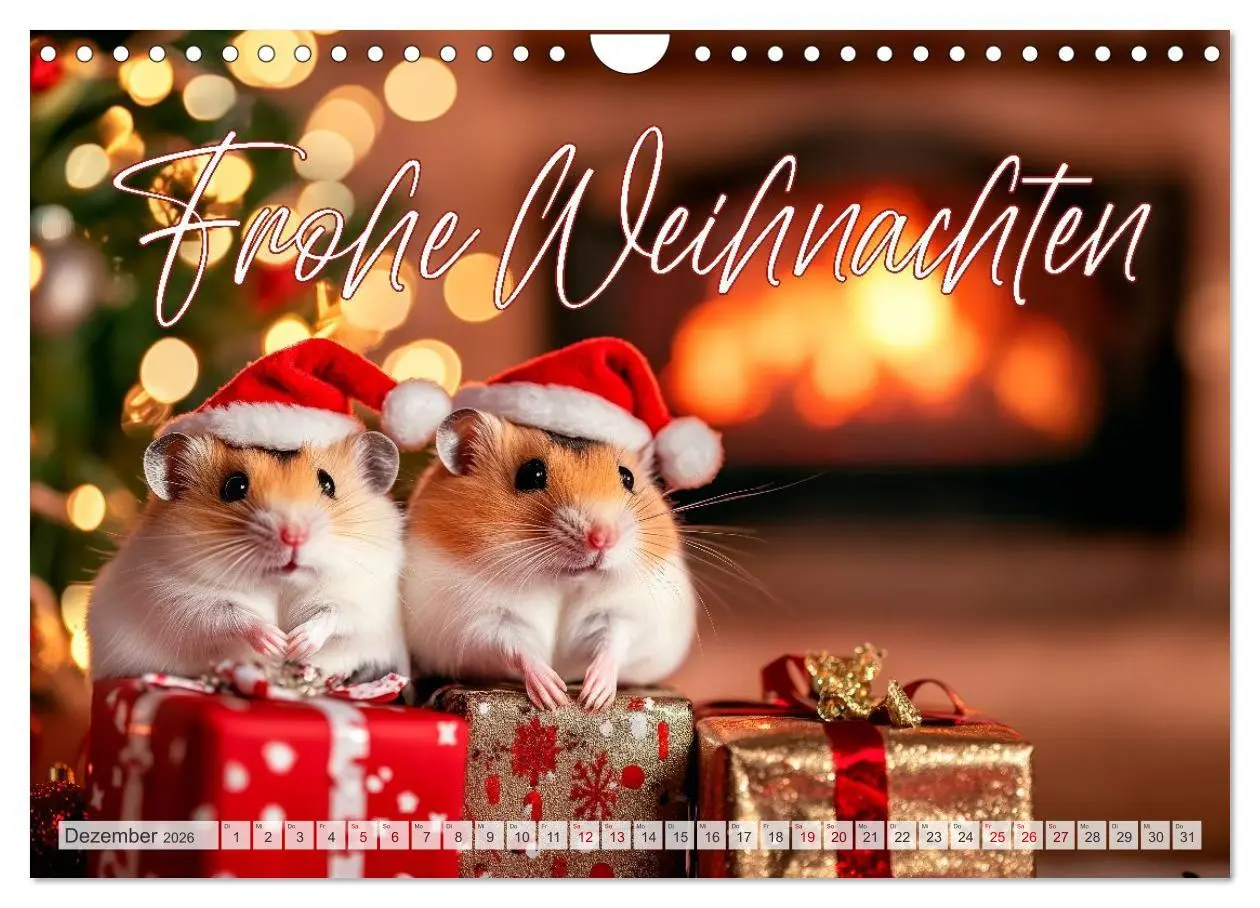 Bild: 9783457991381 | Hamsterhumor - Kleine Zuckerschnute, aber oho (Wandkalender 2026...