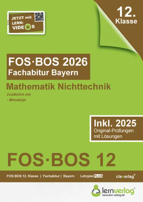 Cover: 9783743001381 | Abiturprüfung FOS/BOS Bayern 2026 Mathematik Nichttechnik 12. Klasse