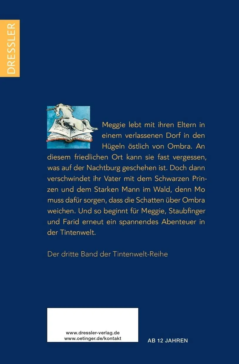 Rückseite: 9783751301381 | Tintenwelt 3. Tintentod | Cornelia Funke | Taschenbuch | Tintenwelt
