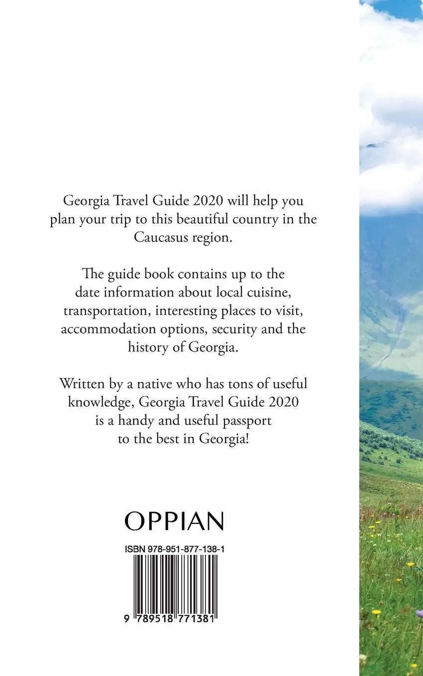 Rückseite: 9789518771381 | Georgia Travel Guide 2020 | Mariam Gudzuadze | Taschenbuch | Englisch