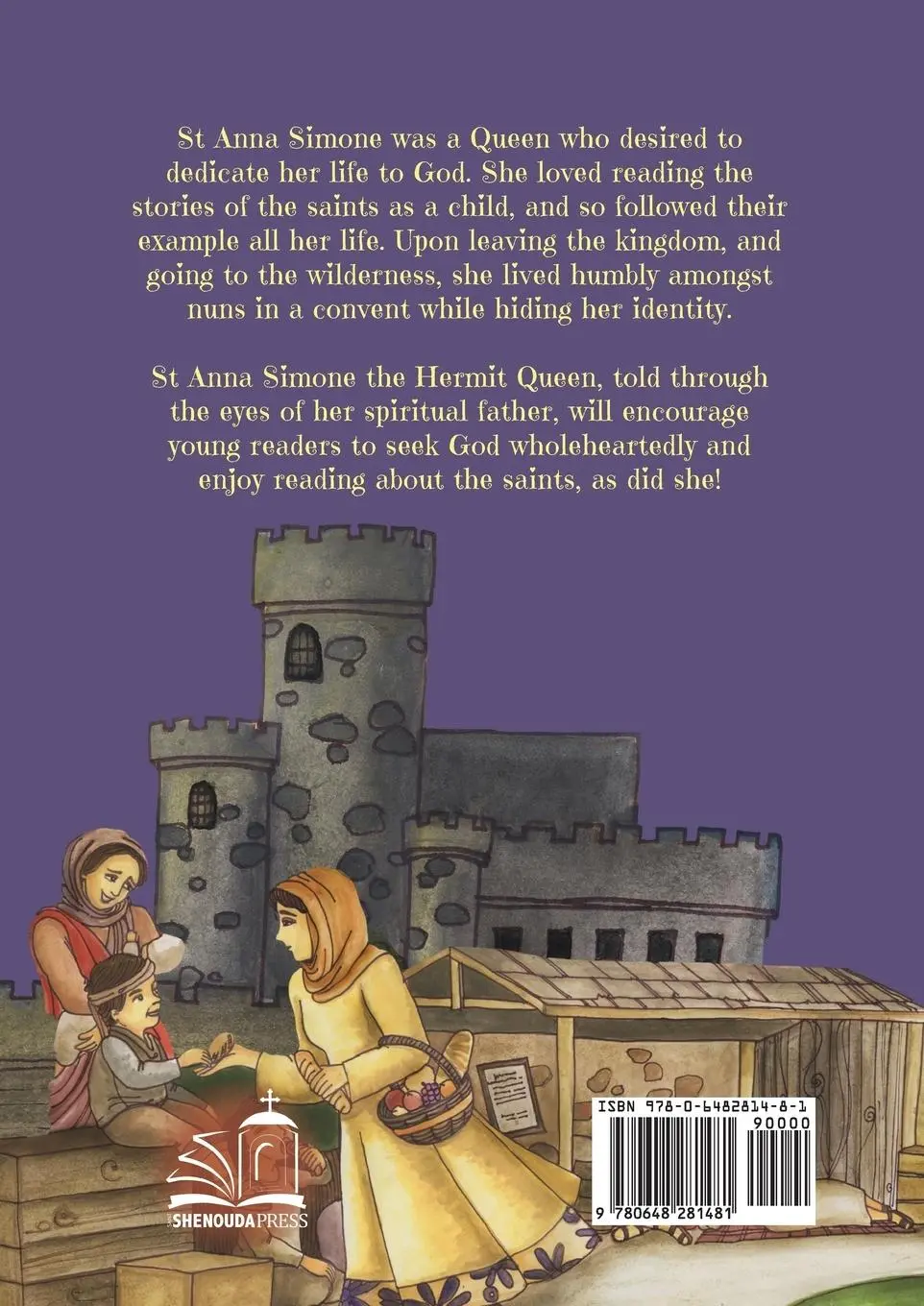 Rückseite: 9780648281481 | Saint Anna Simone | The Humble Queen | Deacon George | Taschenbuch