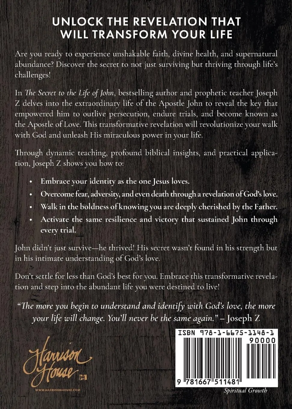 Rückseite: 9781667511481 | The Secret to the Life of John | Joseph Z | Taschenbuch | Englisch