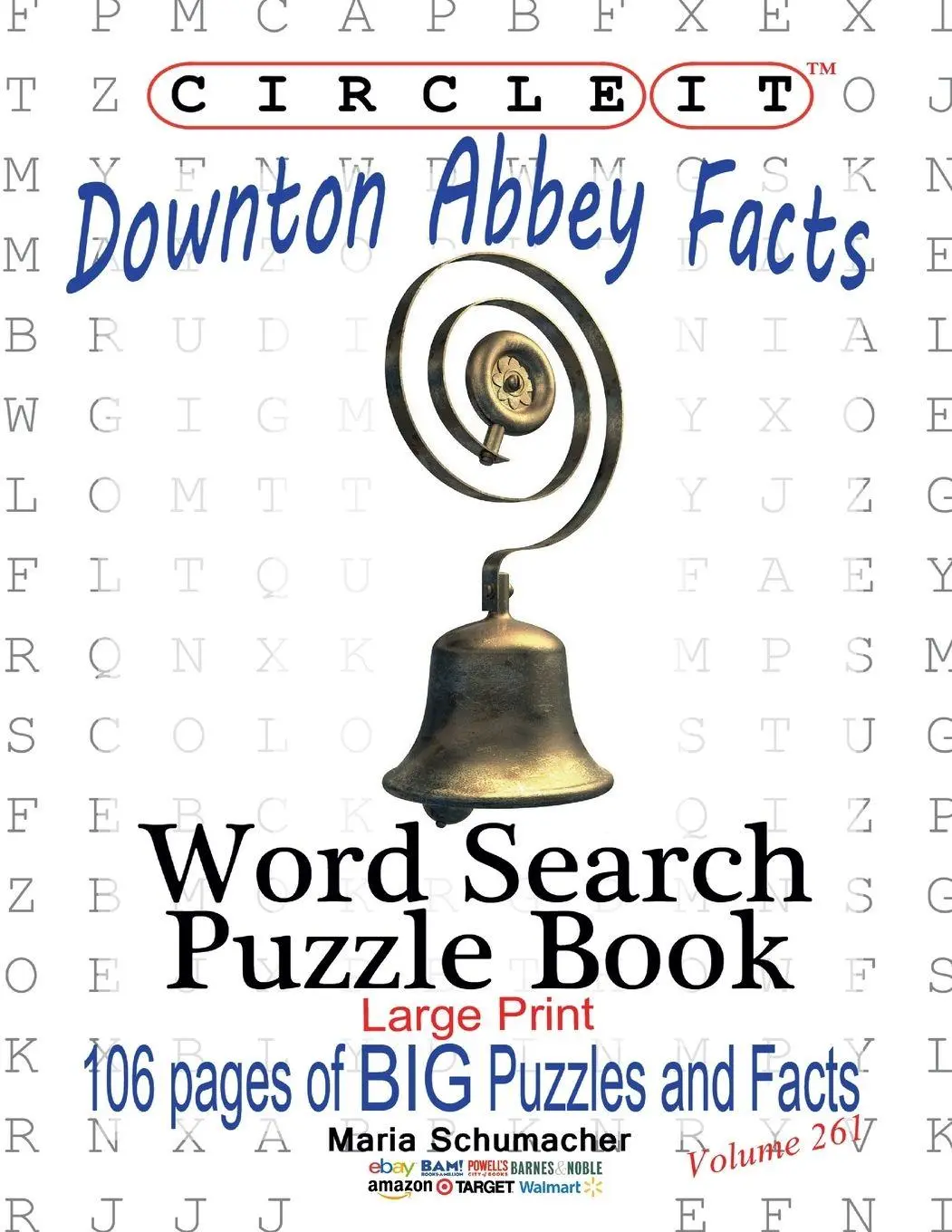 Cover: 9781950961481 | Circle It, Downton Abbey Facts, Word Search, Puzzle Book | Llc (u. a.)