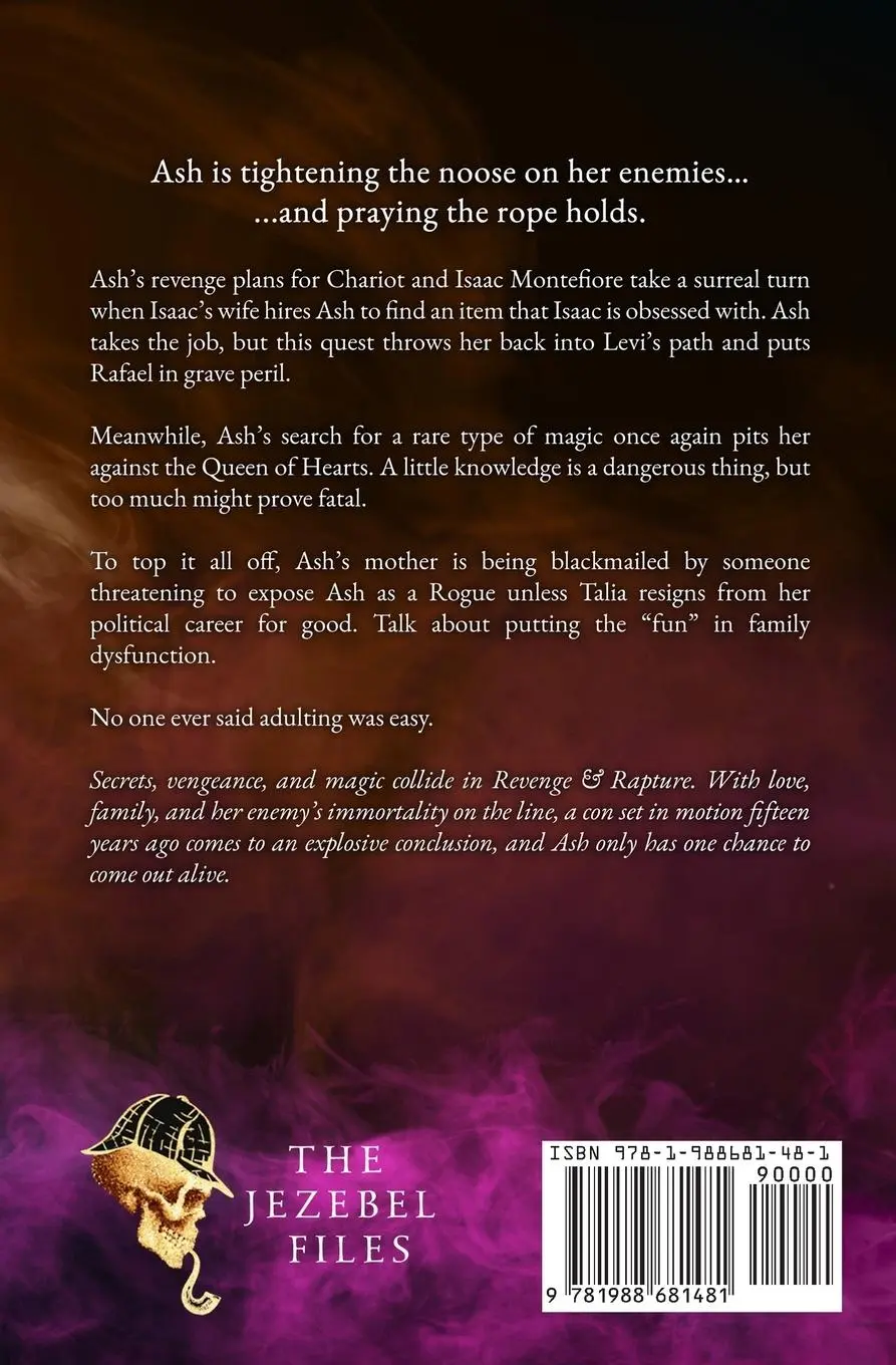 Rückseite: 9781988681481 | Revenge &amp; Rapture | A Snarky Urban Fantasy Detective Series | Wilde