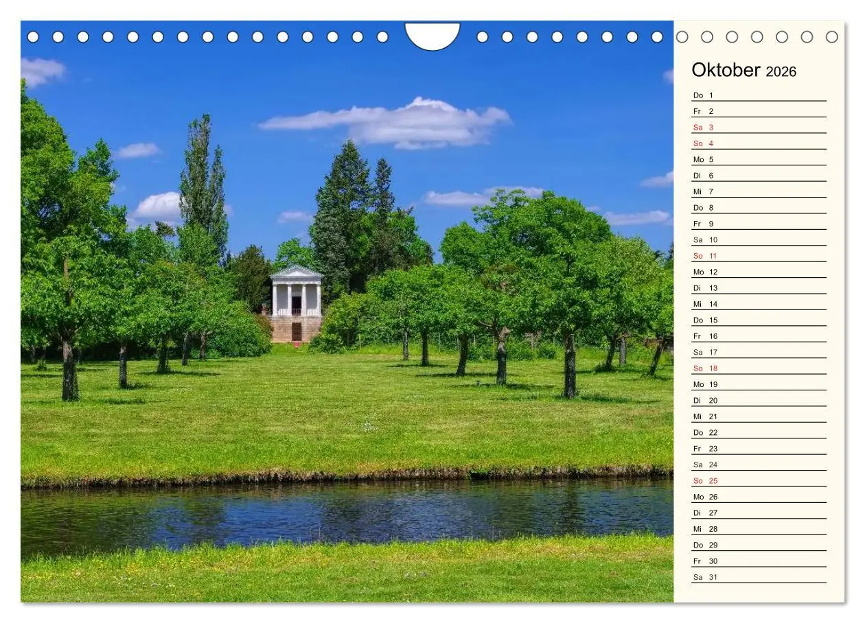 Bild: 9783457981481 | Spaziergang durch den Wörlitzer Park (Wandkalender 2026 DIN A4...