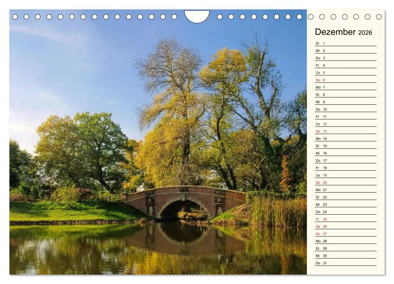 Bild: 9783457981481 | Spaziergang durch den Wörlitzer Park (Wandkalender 2026 DIN A4...