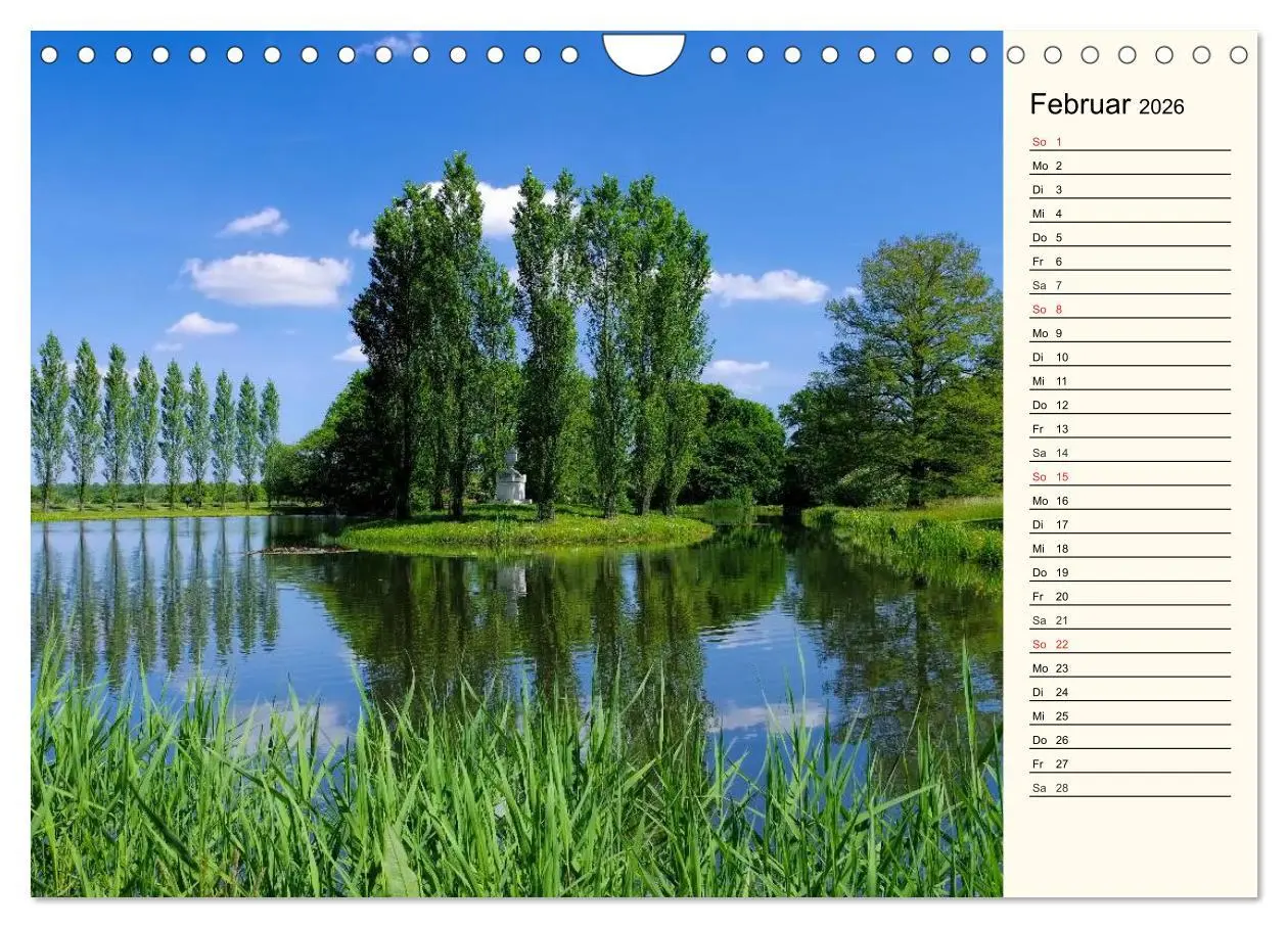 Bild: 9783457981481 | Spaziergang durch den Wörlitzer Park (Wandkalender 2026 DIN A4...