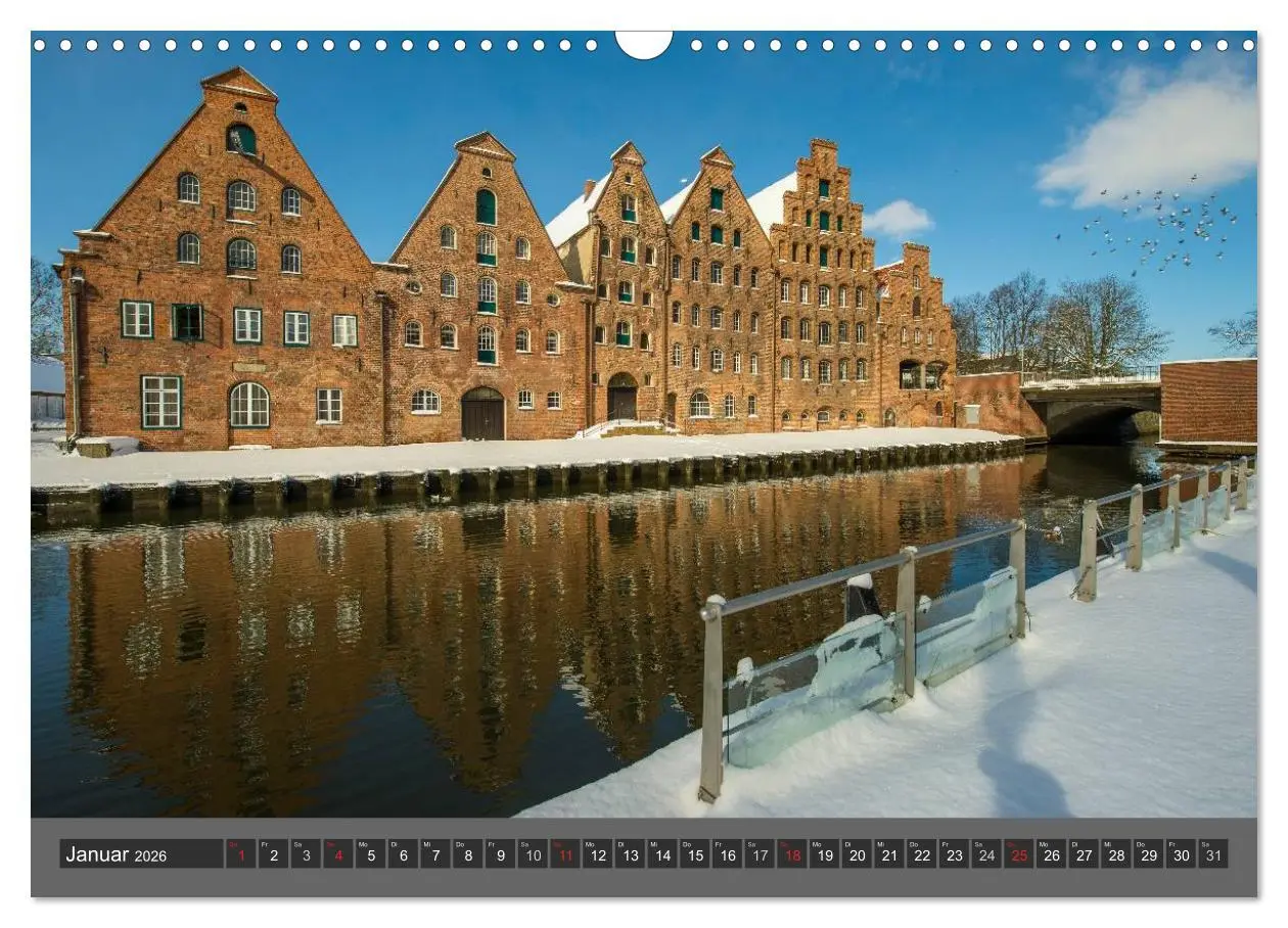 Bild: 9783516071481 | Die Hansestadt Lübeck (Wandkalender 2026 DIN A3 quer), CALVENDO...