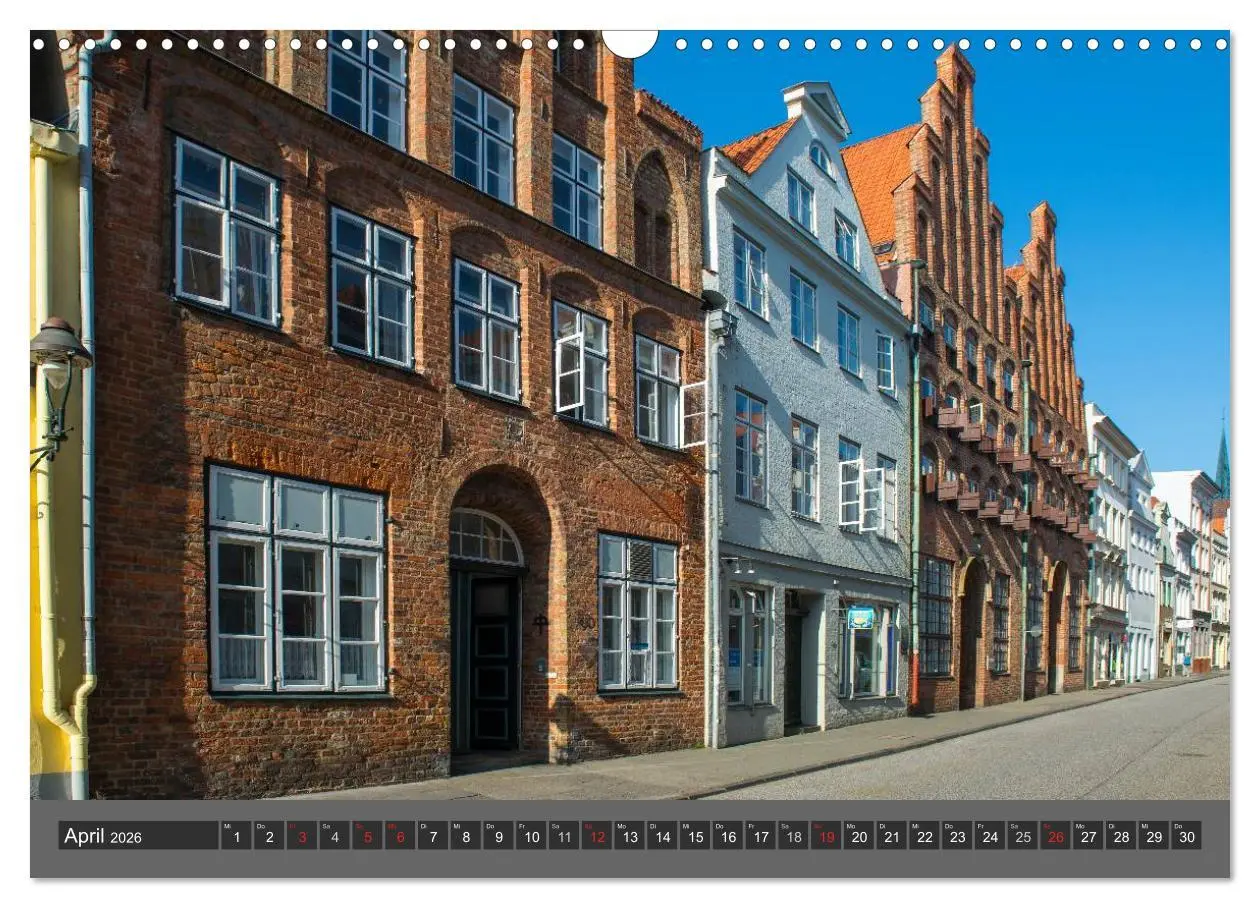 Bild: 9783516071481 | Die Hansestadt Lübeck (Wandkalender 2026 DIN A3 quer), CALVENDO...