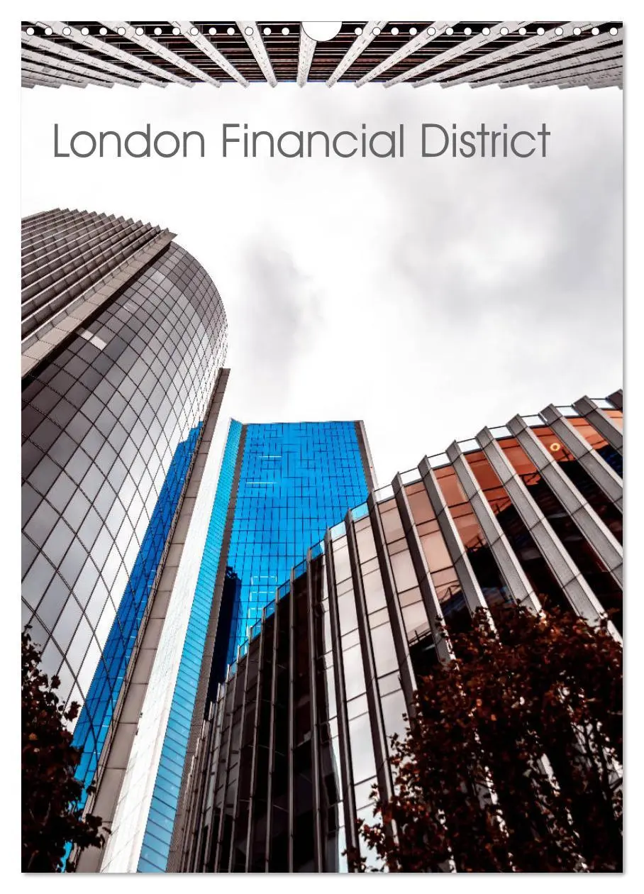 Cover: 9783516381481 | London Financial District (Wandkalender 2026 DIN A3 hoch), CALVENDO...