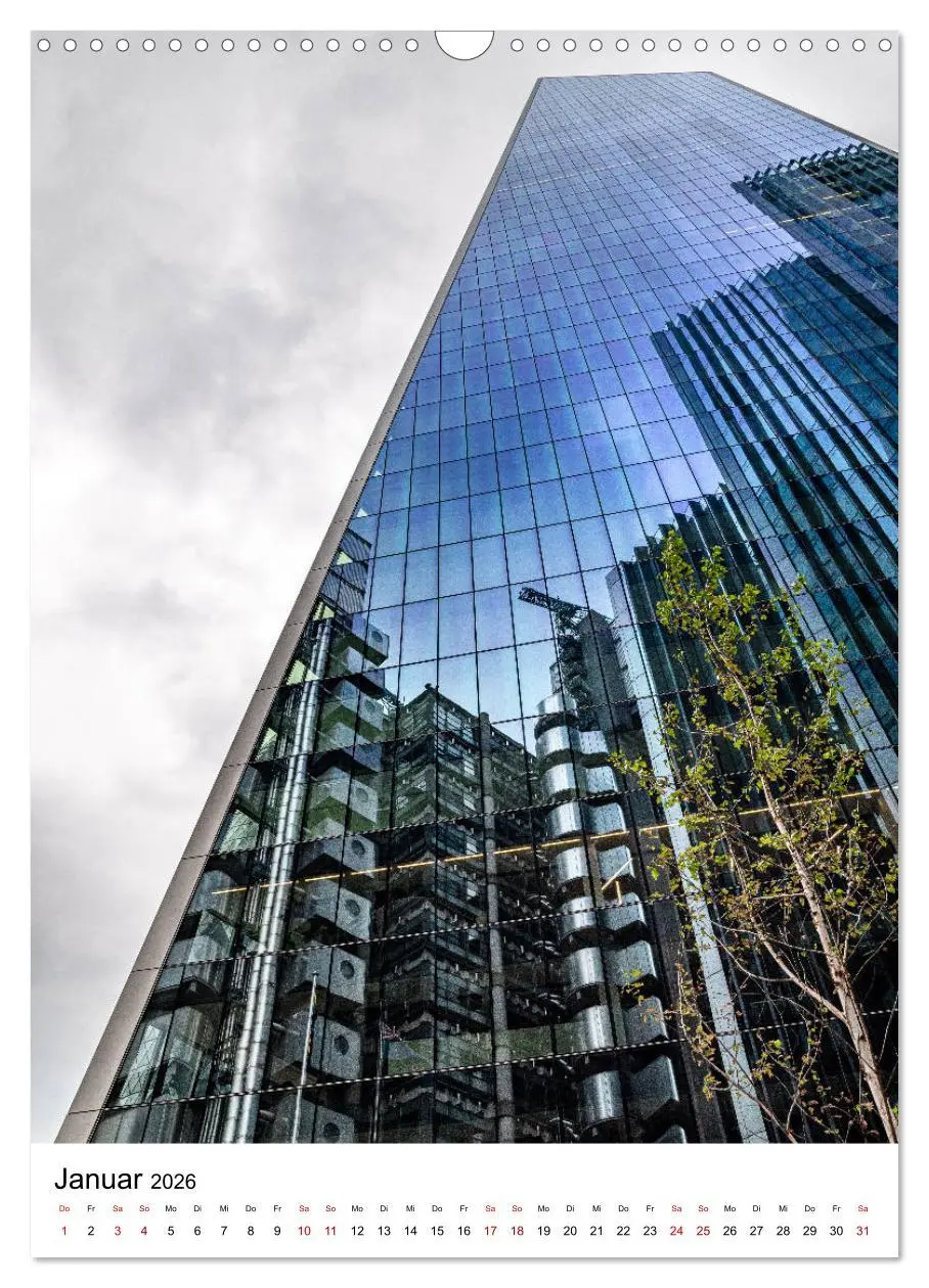 Bild: 9783516381481 | London Financial District (Wandkalender 2026 DIN A3 hoch), CALVENDO...