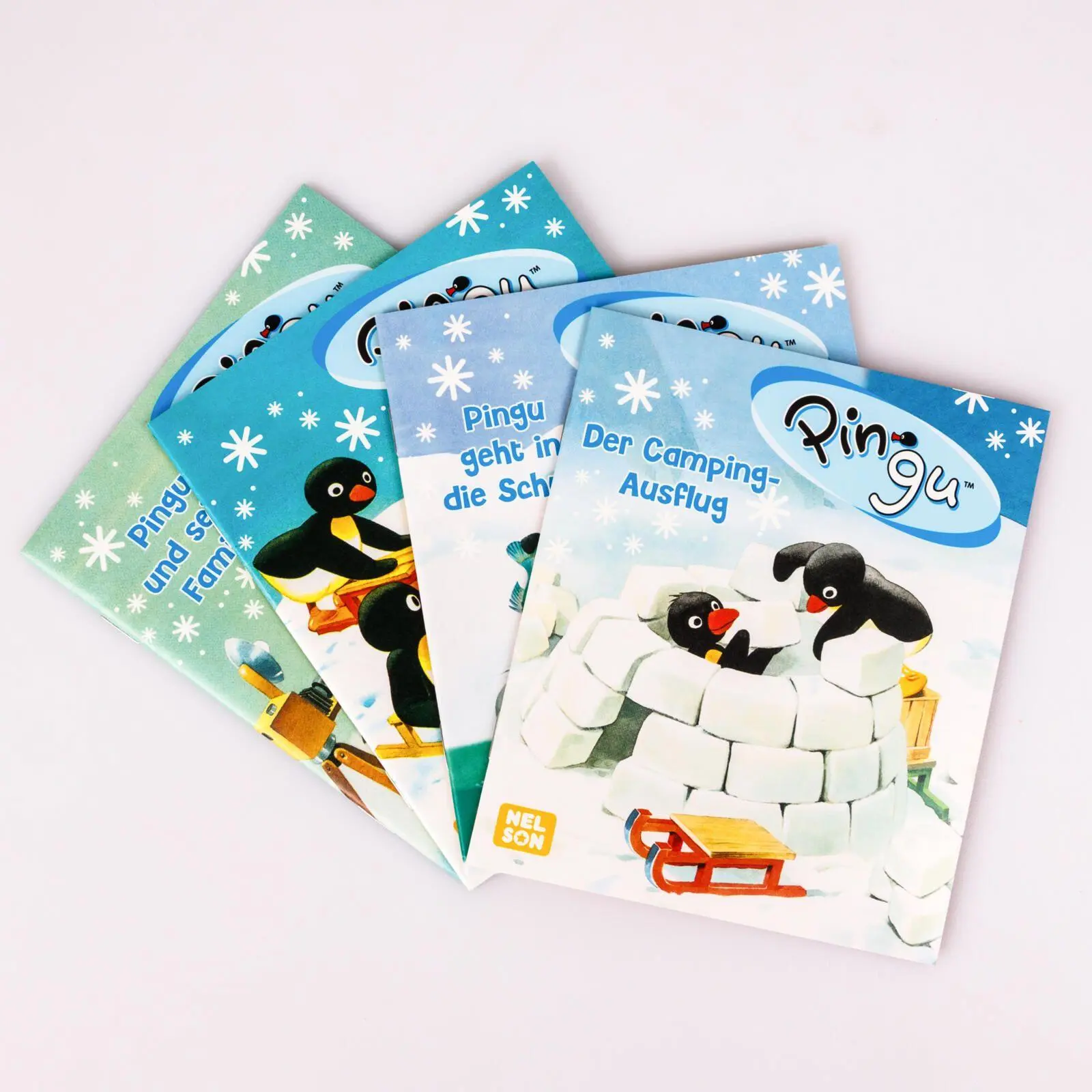 Bild: 9783845131481 | Nelson Mini-Bücher: 4er Pingu 1-4 | Taschenbuch | Nelson Mini-Bücher