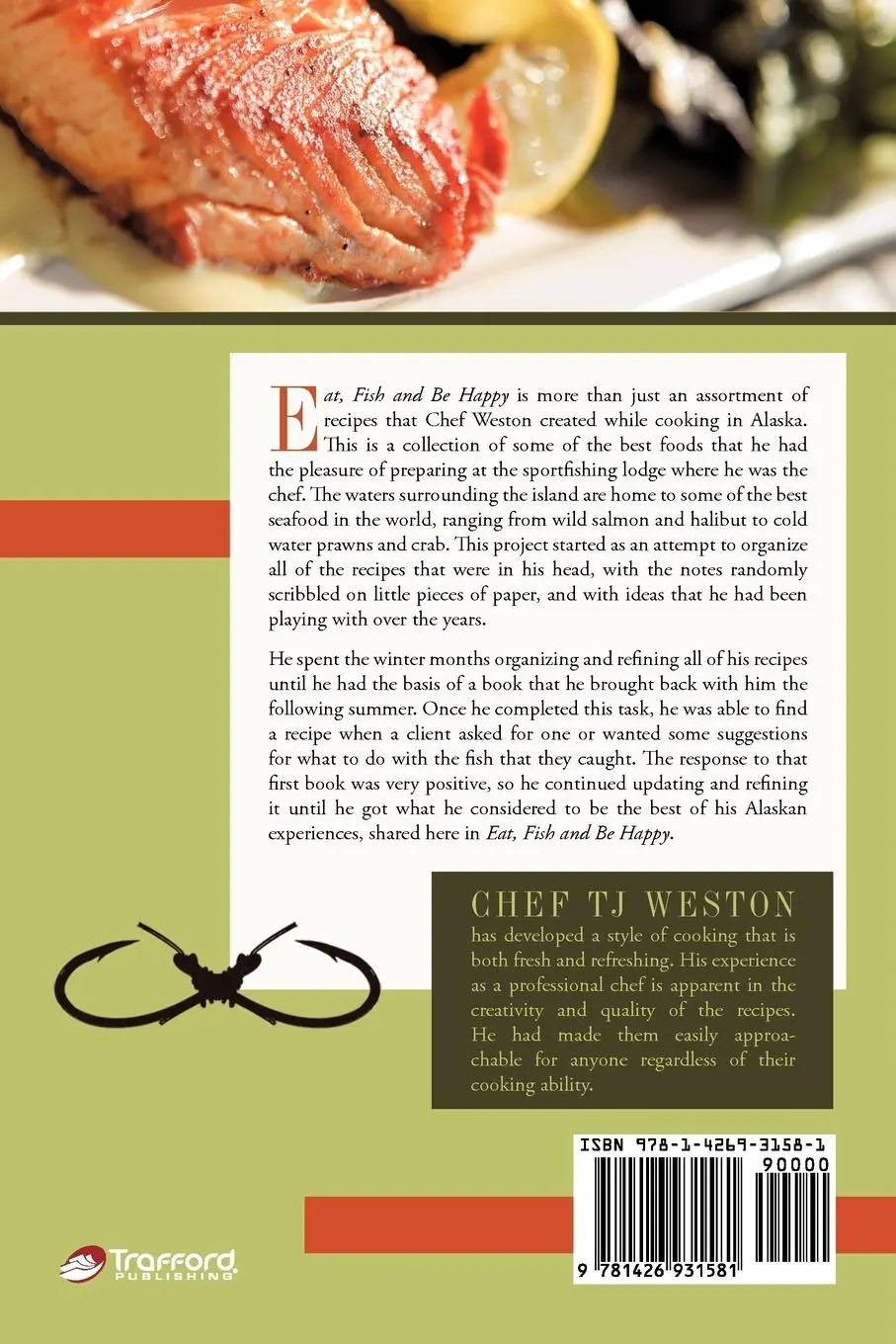 Rückseite: 9781426931581 | Eat, Fish and Be Happy | Tj Weston Chef Tj Weston (u. a.) | Buch
