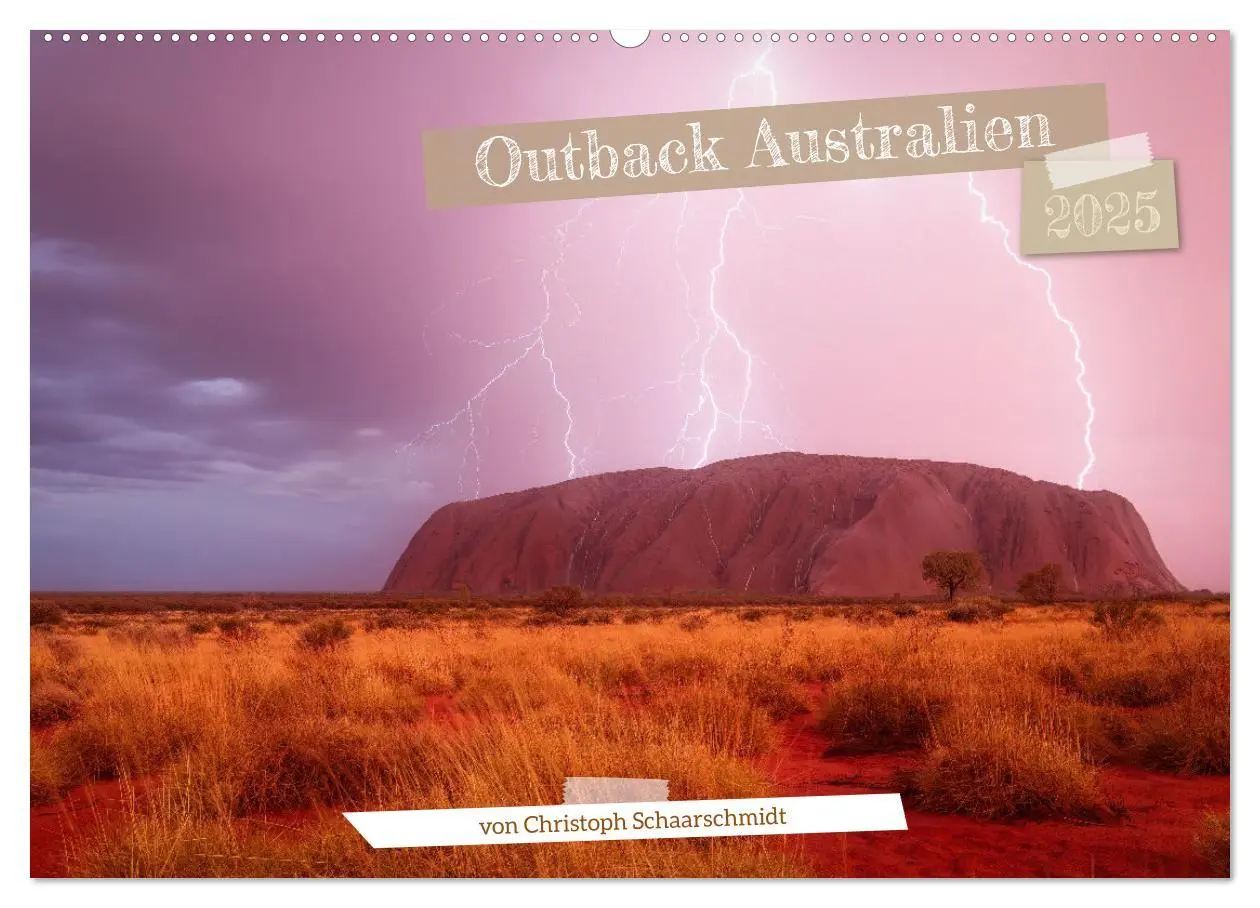 Cover: 9783383861581 | Outback Australien (Wandkalender 2025 DIN A2 quer), CALVENDO...