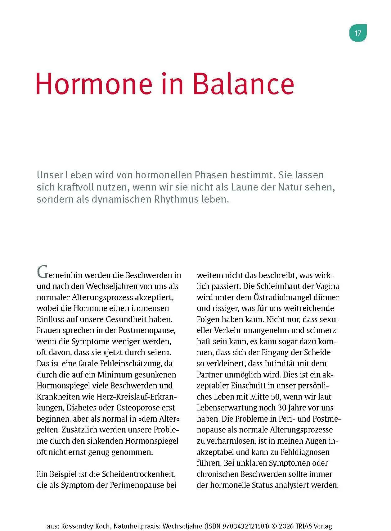 Bild: 9783432121581 | Naturheilpraxis Wechseljahre | Ann-Katrin Kossendey-Koch | Taschenbuch