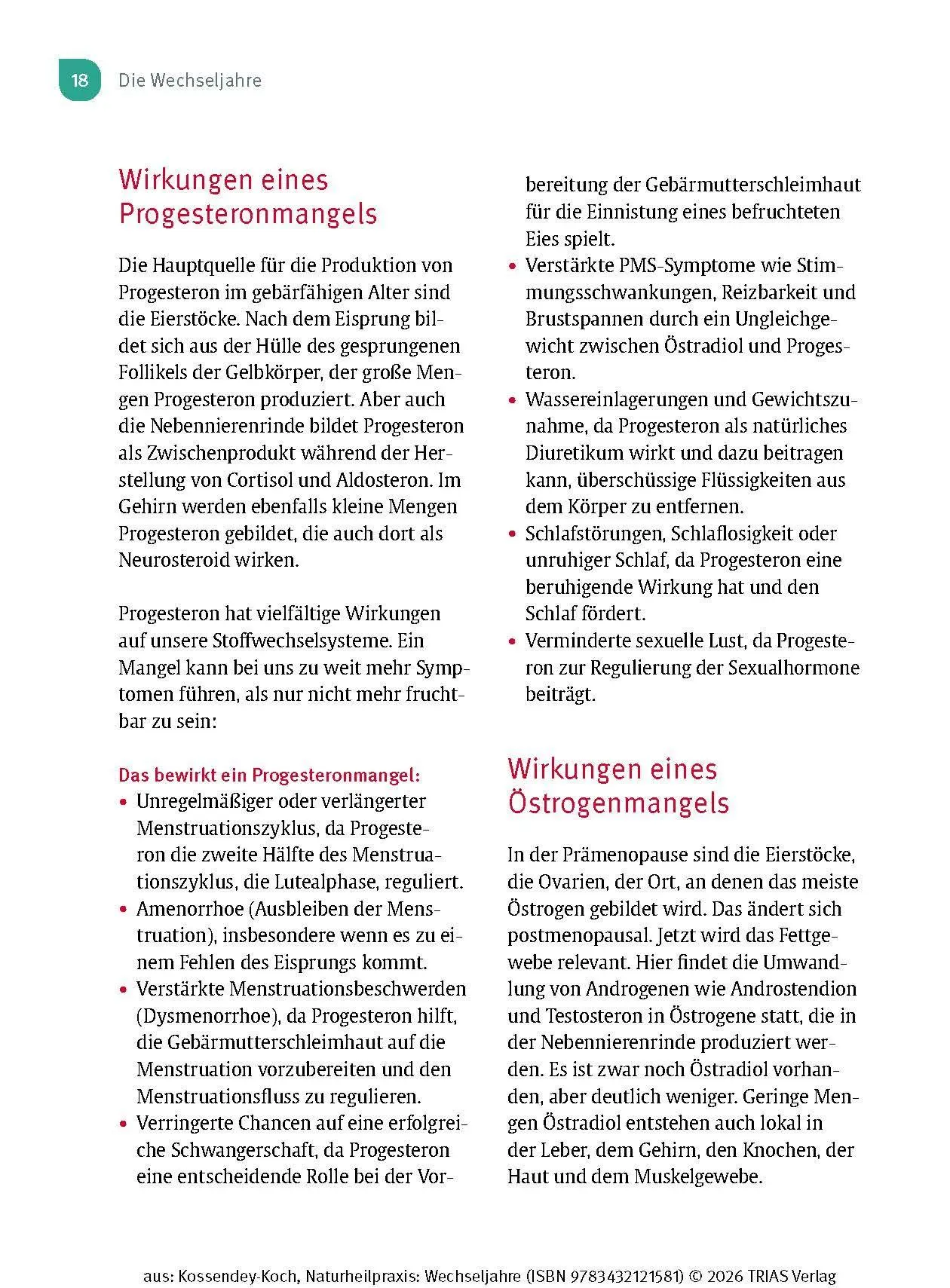 Bild: 9783432121581 | Naturheilpraxis Wechseljahre | Ann-Katrin Kossendey-Koch | Taschenbuch