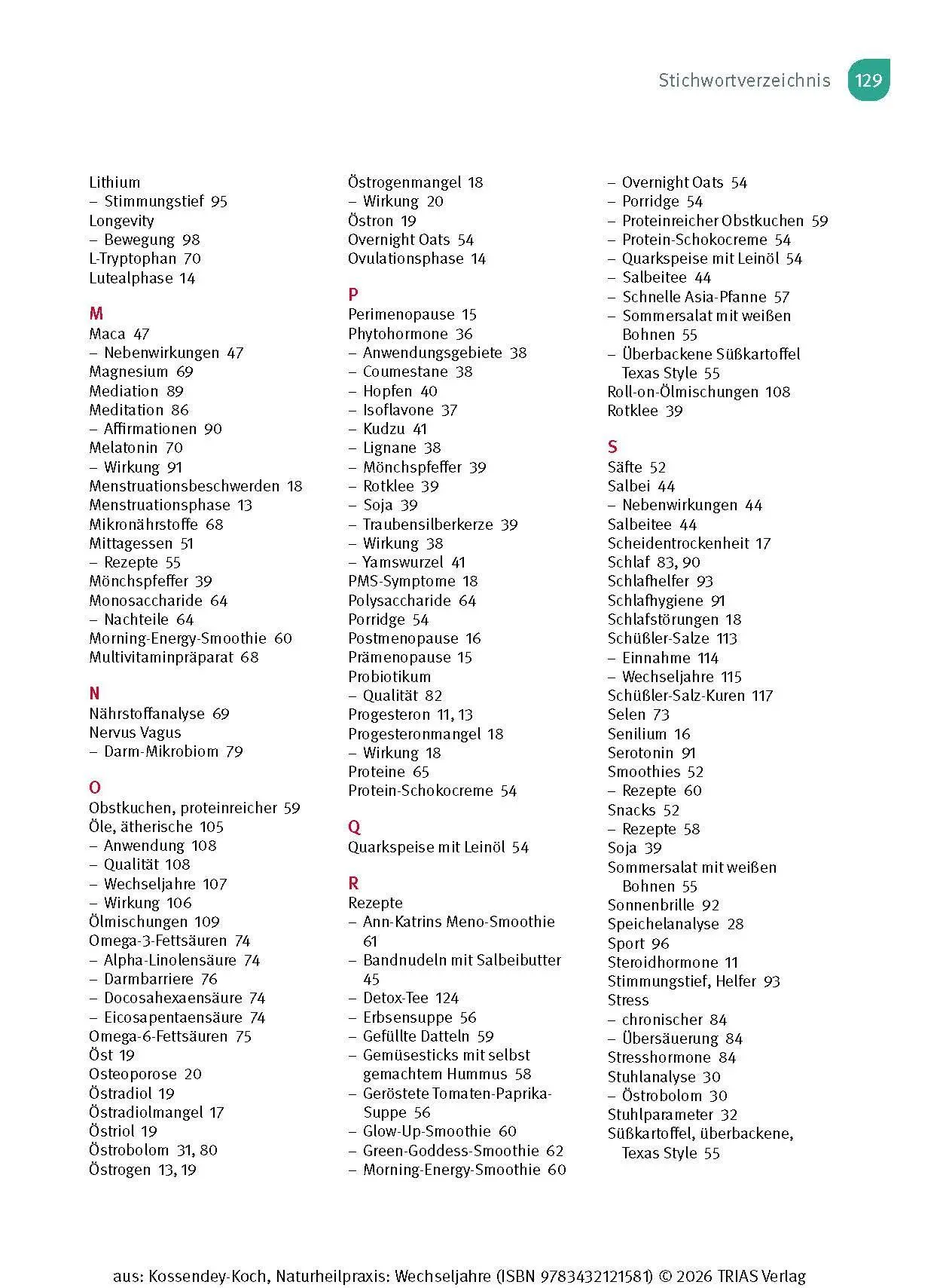 Bild: 9783432121581 | Naturheilpraxis Wechseljahre | Ann-Katrin Kossendey-Koch | Taschenbuch